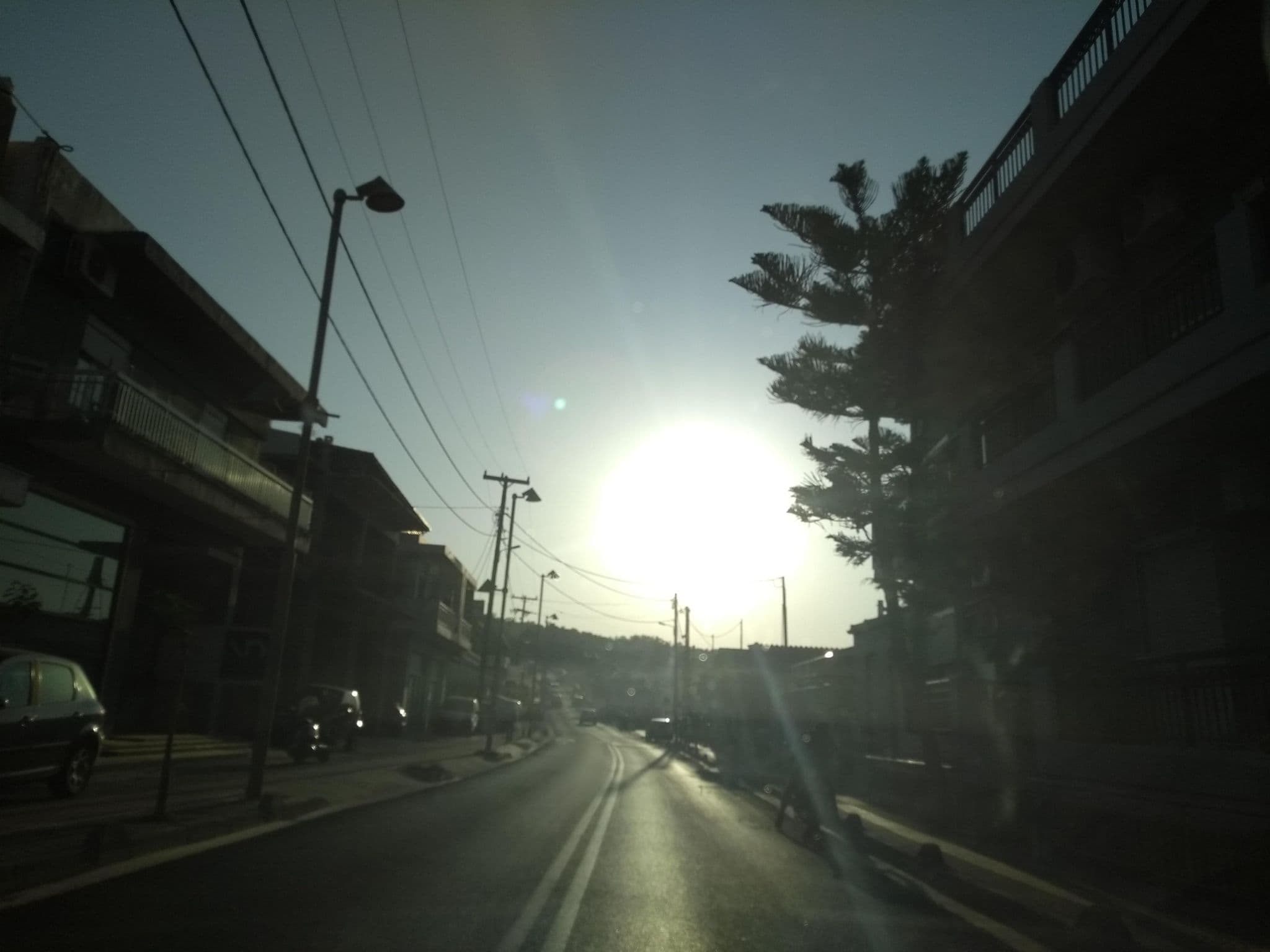 Street view near Mamangakis Apartments, Violí Charáki — © thetornado76 (CC BY-SA · Mapillary)