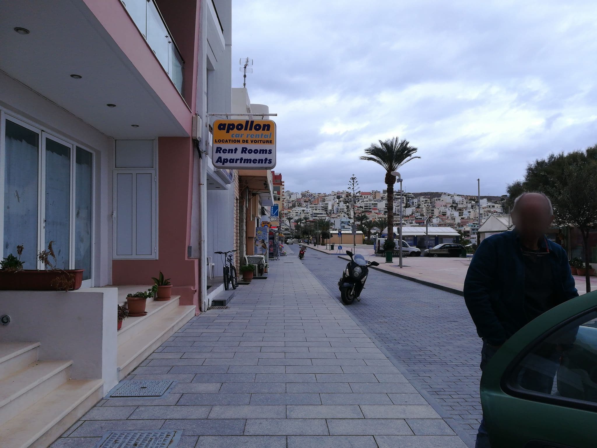 Street view near Apollon Hotel, Sitia — © siti (CC BY-SA · Mapillary)