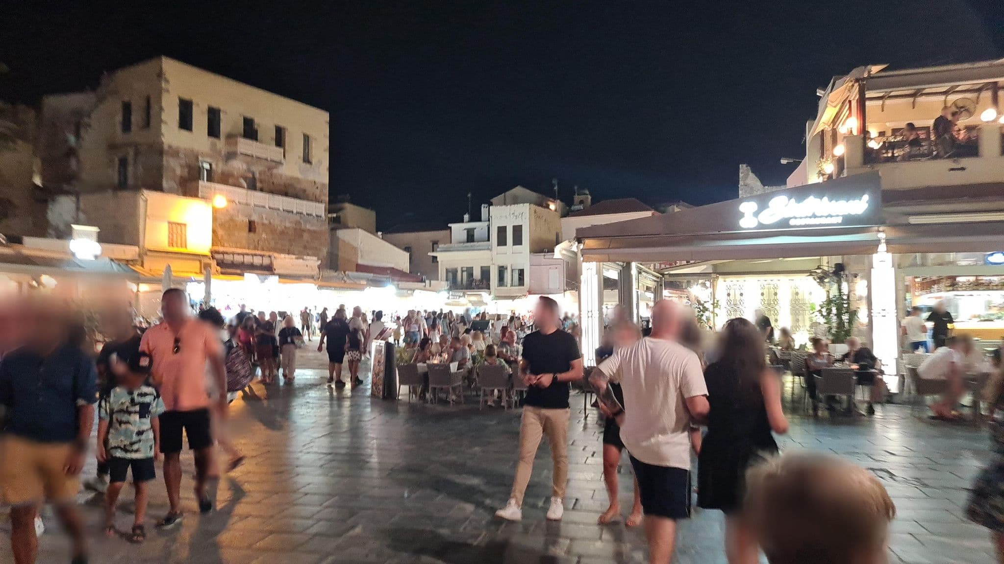 Street view near Chania Inn, Chaniá — © dsmm (CC BY-SA · Mapillary)