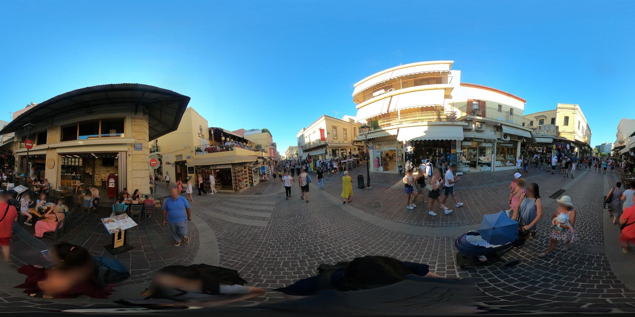 Street view near Fileas Art Hotel, Chaniá — © alexbartzokas (CC BY-SA · Mapillary)