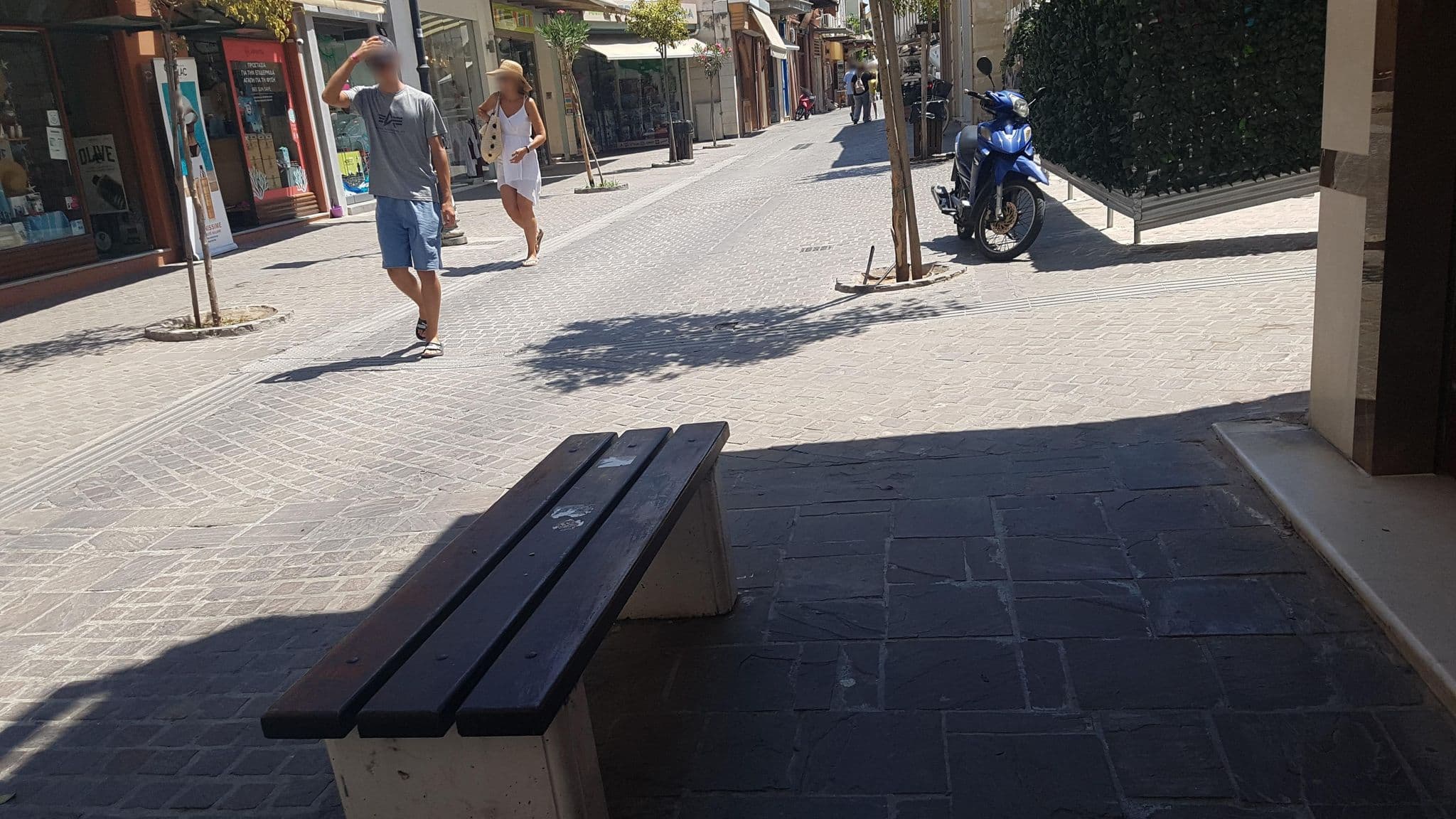 Street view near Anemi Suites, Chaniá — © dsmm (CC BY-SA · Mapillary)
