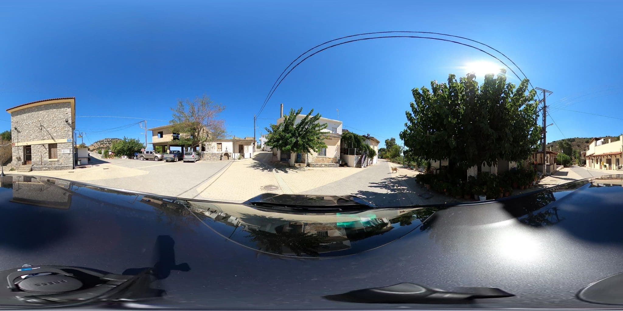 Street view near Traditional Rooms"Elena", Anógeia — © supco_survey (CC BY-SA · Mapillary)