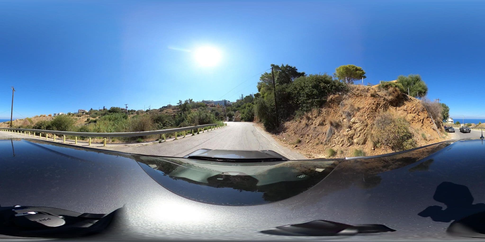 Street view near Irida Hotel, Gázi — © supco_survey (CC BY-SA · Mapillary)