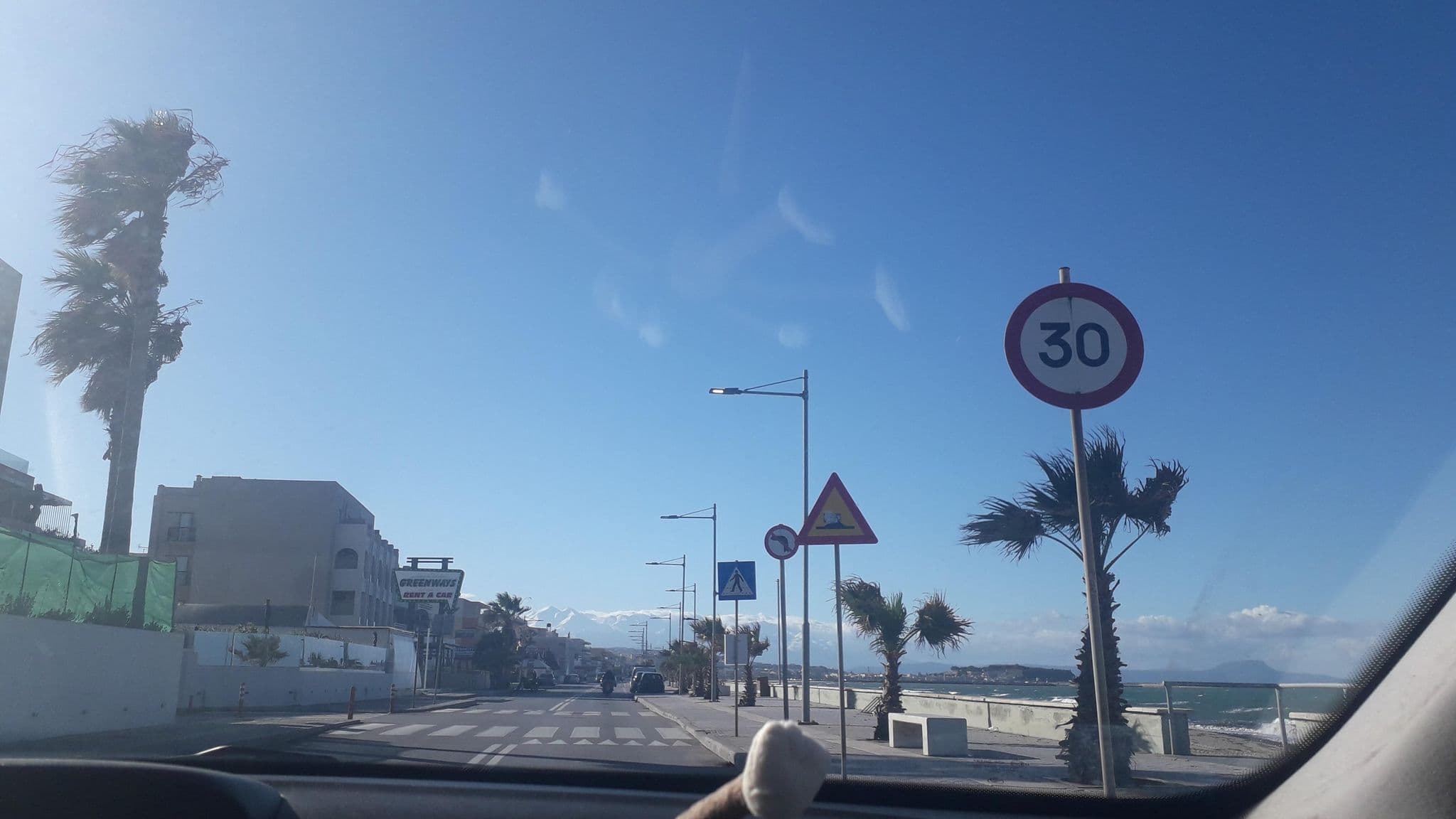 Street view near Icones Suites Pool, Rethymno — © jte (CC BY-SA · Mapillary)