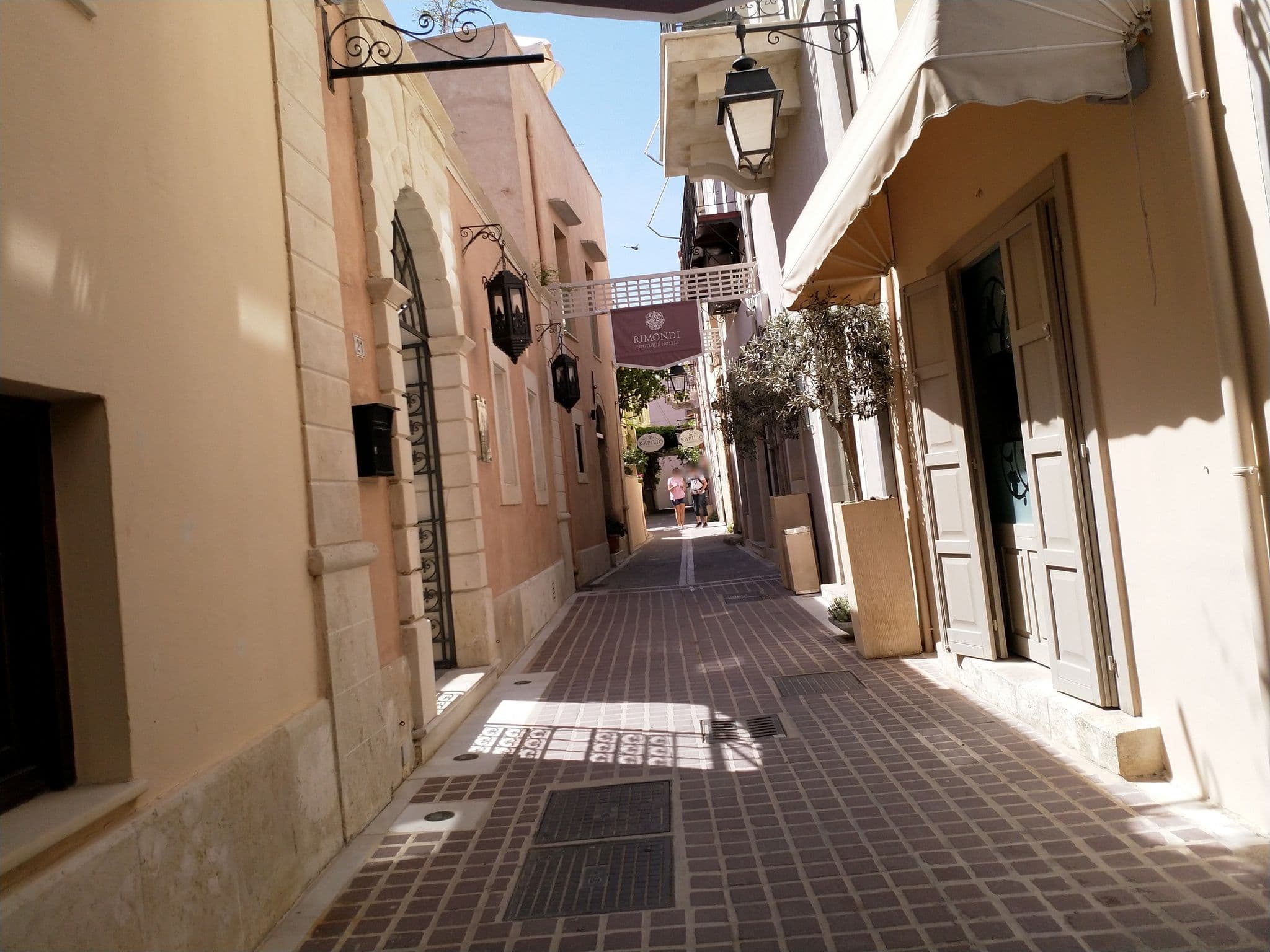 Street view near Palazzo Rimondi, Rethymno — © grkpete (CC BY-SA · Mapillary)