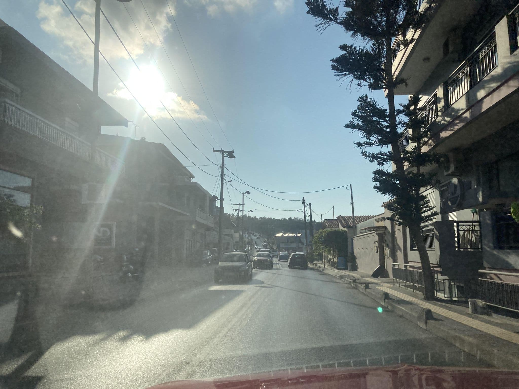 Street view near Filoxenia Beach Hotel, Violí Charáki — © fod (CC BY-SA · Mapillary)