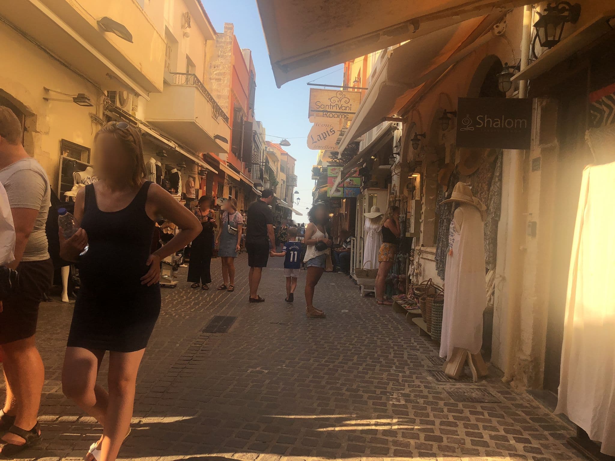 Street view near Doge Traditional Hotel Chania, Chaniá — © rikkekofoed (CC BY-SA · Mapillary)