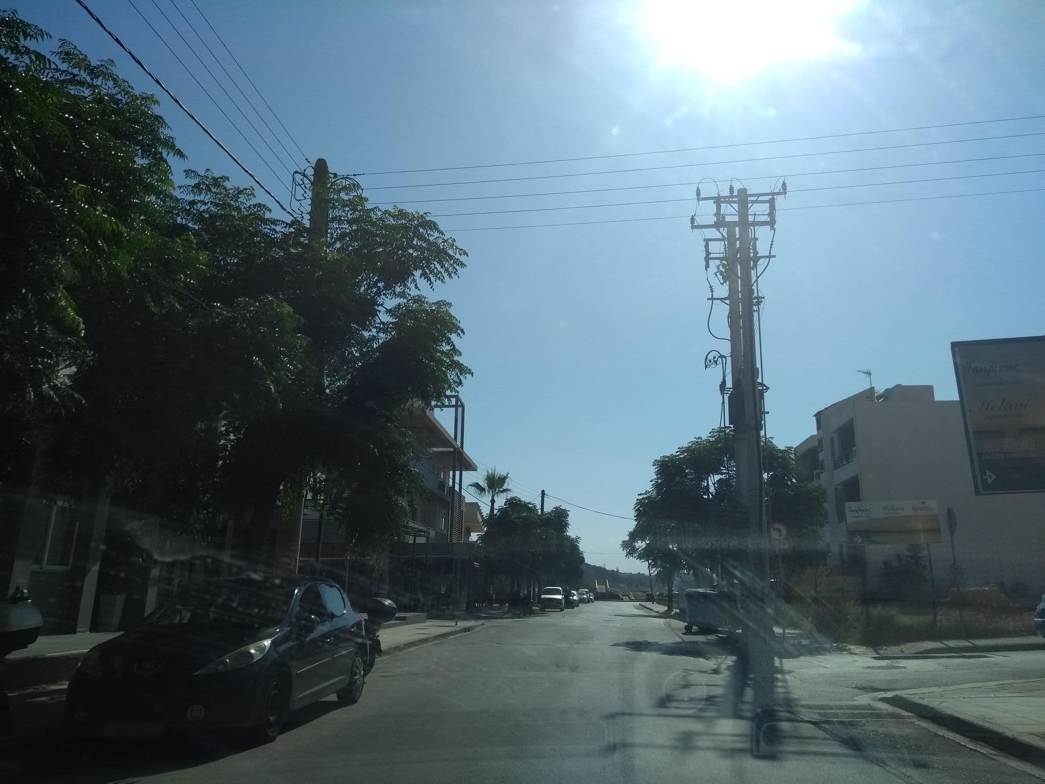 Street view near Kleanthi Studios, Chaniá — © thetornado76 (CC BY-SA · Mapillary)
