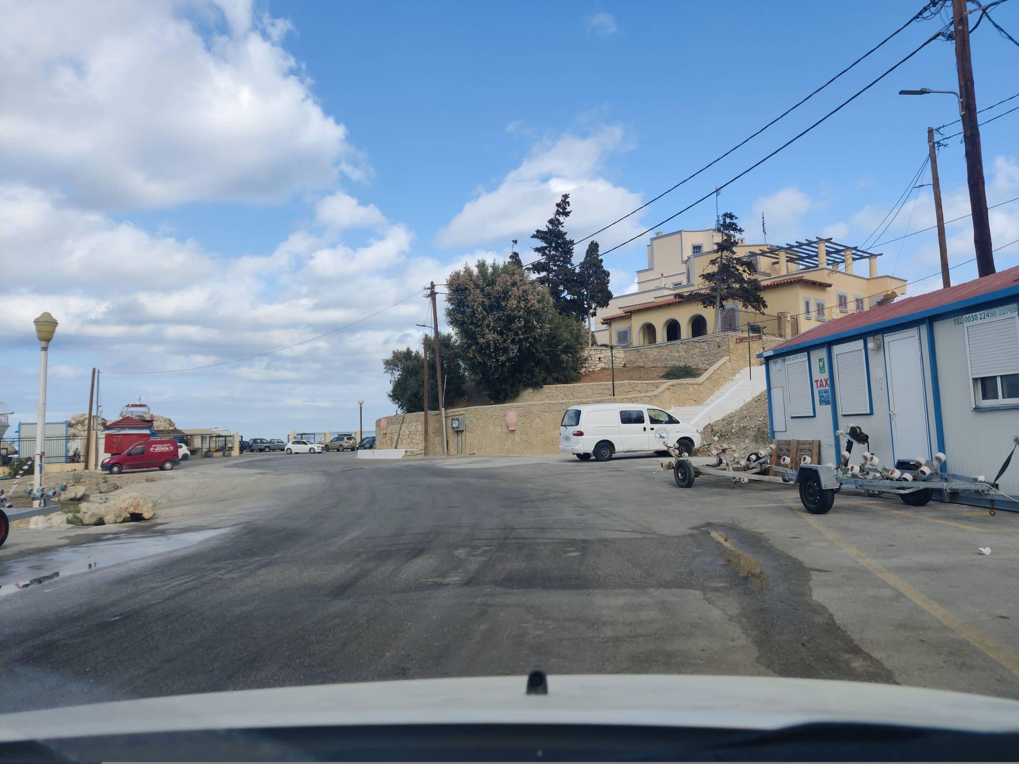 Street view near Hotel Atlantis, Karpathos — © kietlak (CC BY-SA · Mapillary)