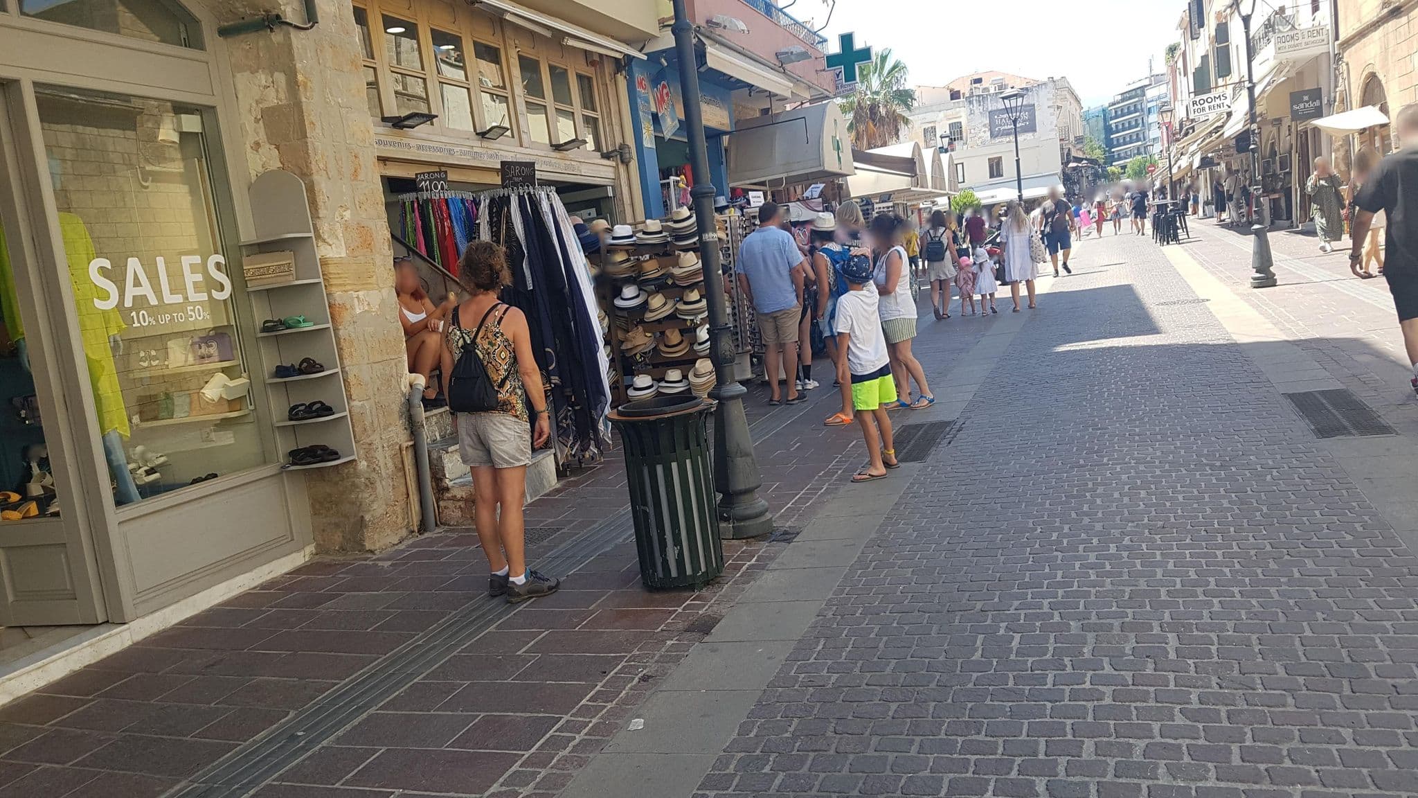 Street view near Palazzo Du Irene, Chaniá — © dsmm (CC BY-SA · Mapillary)