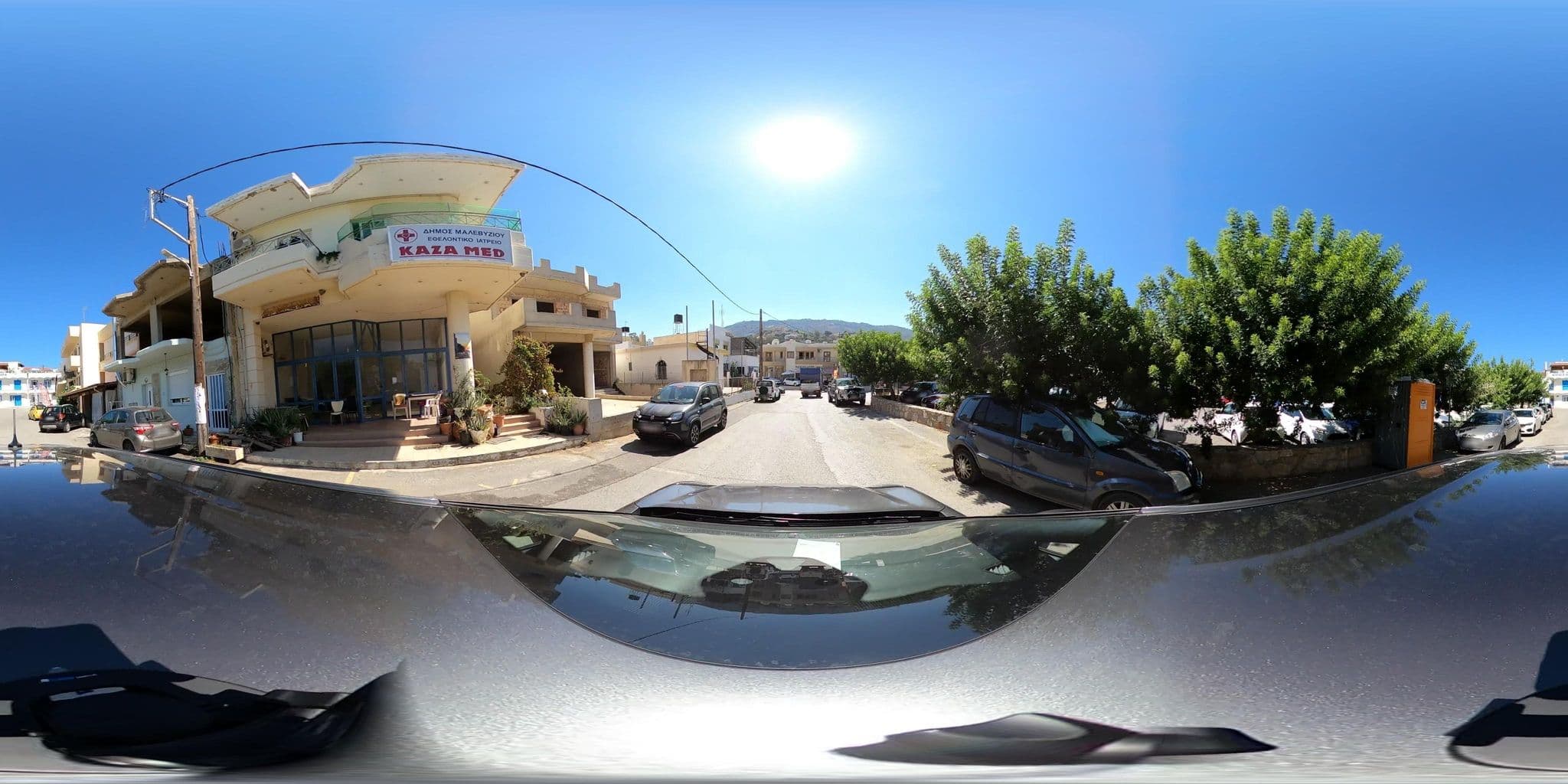 Street view near Ξενοδοχείο & Σπα Ρένια, Gázi — © supco_survey (CC BY-SA · Mapillary)