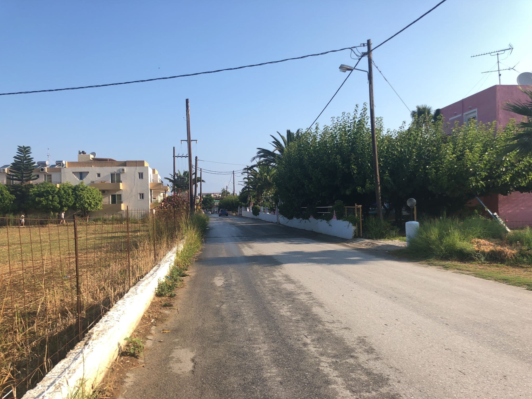 Street view near Anatoli Hotel, Georgioupolis — © rikkekofoed (CC BY-SA · Mapillary)