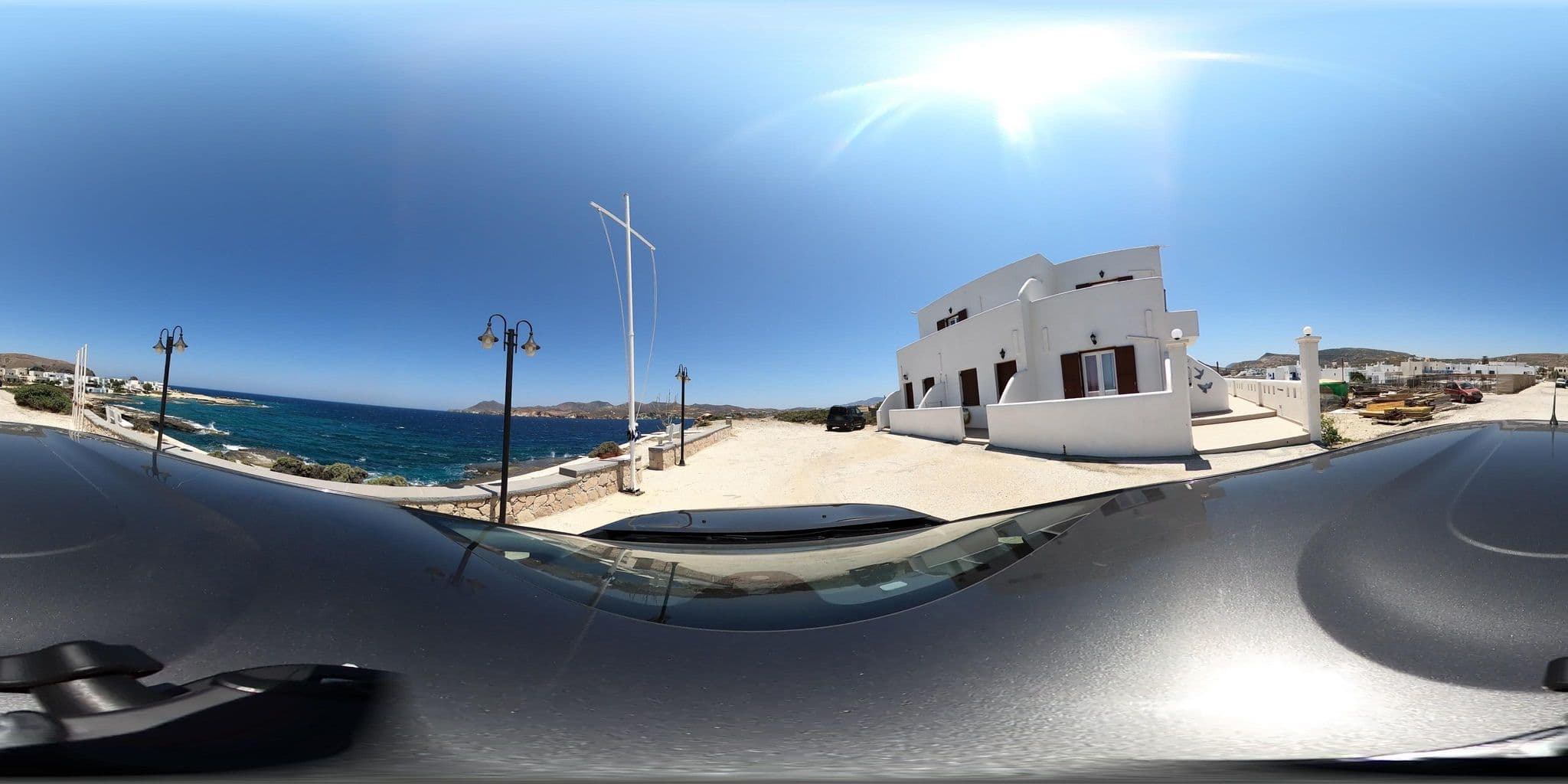 Street view near Villa Mary Elen, Adámas — © katagrafes (CC BY-SA · Mapillary)