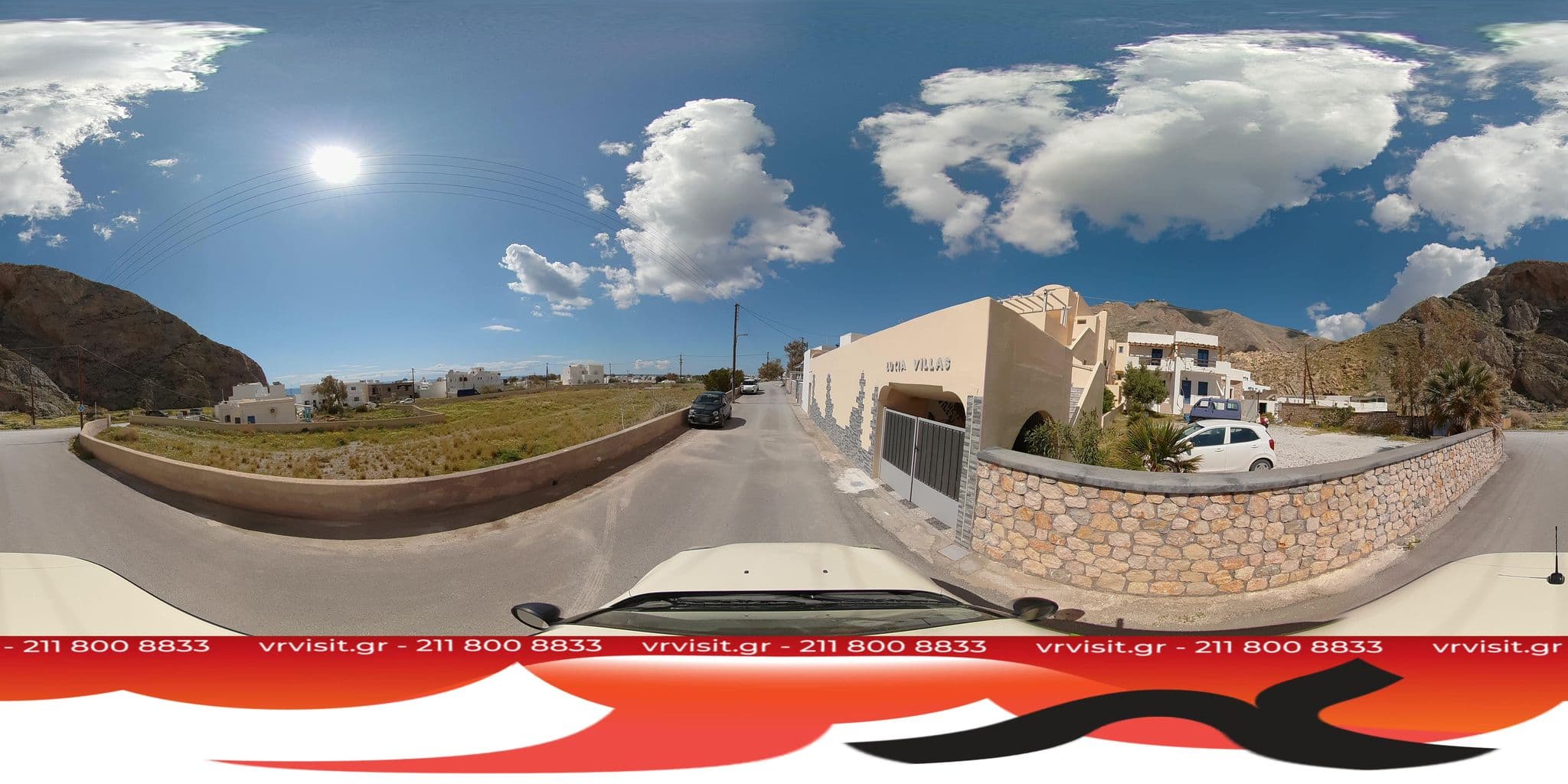 Street view near Lucia Villas, Emporeío — © VRvisit (CC BY-SA · Mapillary)