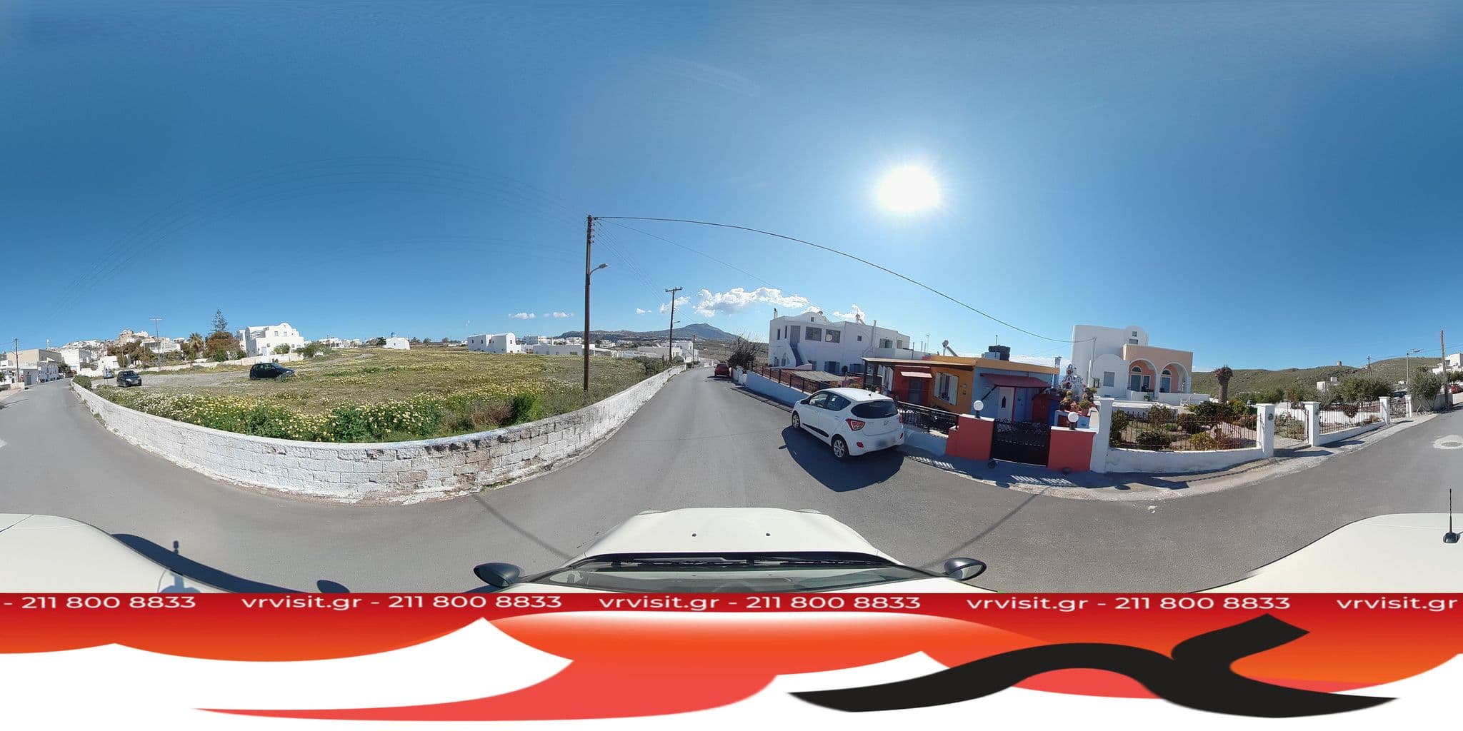 Street view near Akrotiri Dreams, Emporeío — © VRvisit (CC BY-SA · Mapillary)