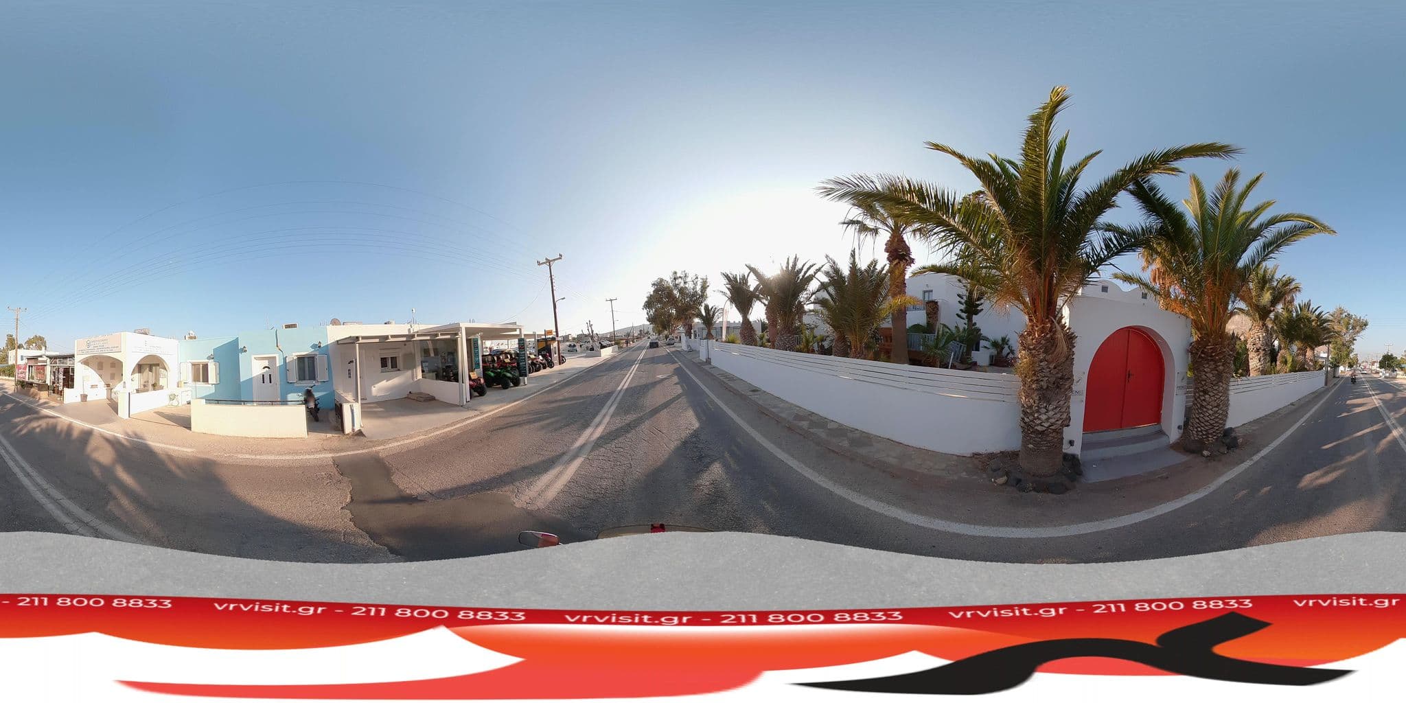 Street view near Crystal Palace Hotel, Emporeío — © VRvisit (CC BY-SA · Mapillary)