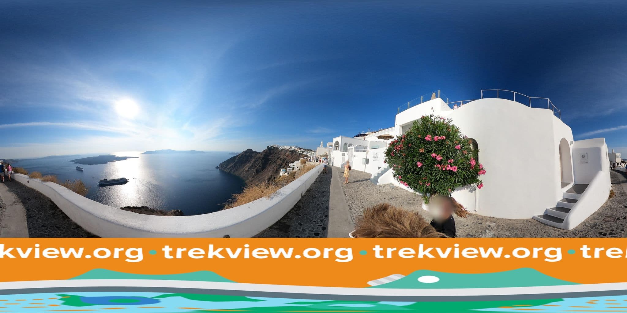 Street view near You And Me Suites, Firá — © trekviewed (CC BY-SA · Mapillary)