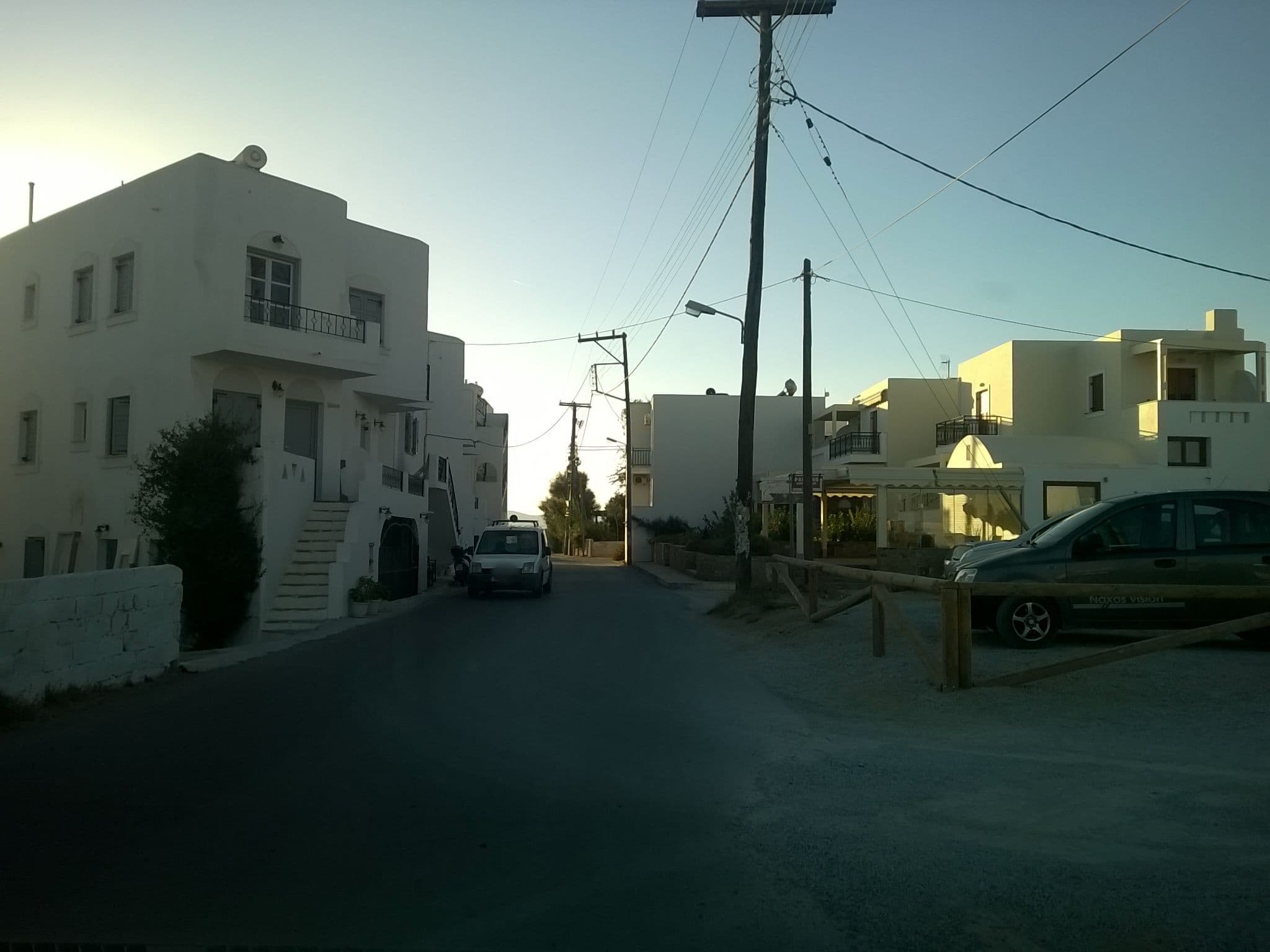 Street view near Pension Elena, Náxos — © 100sassa (CC BY-SA · Mapillary)