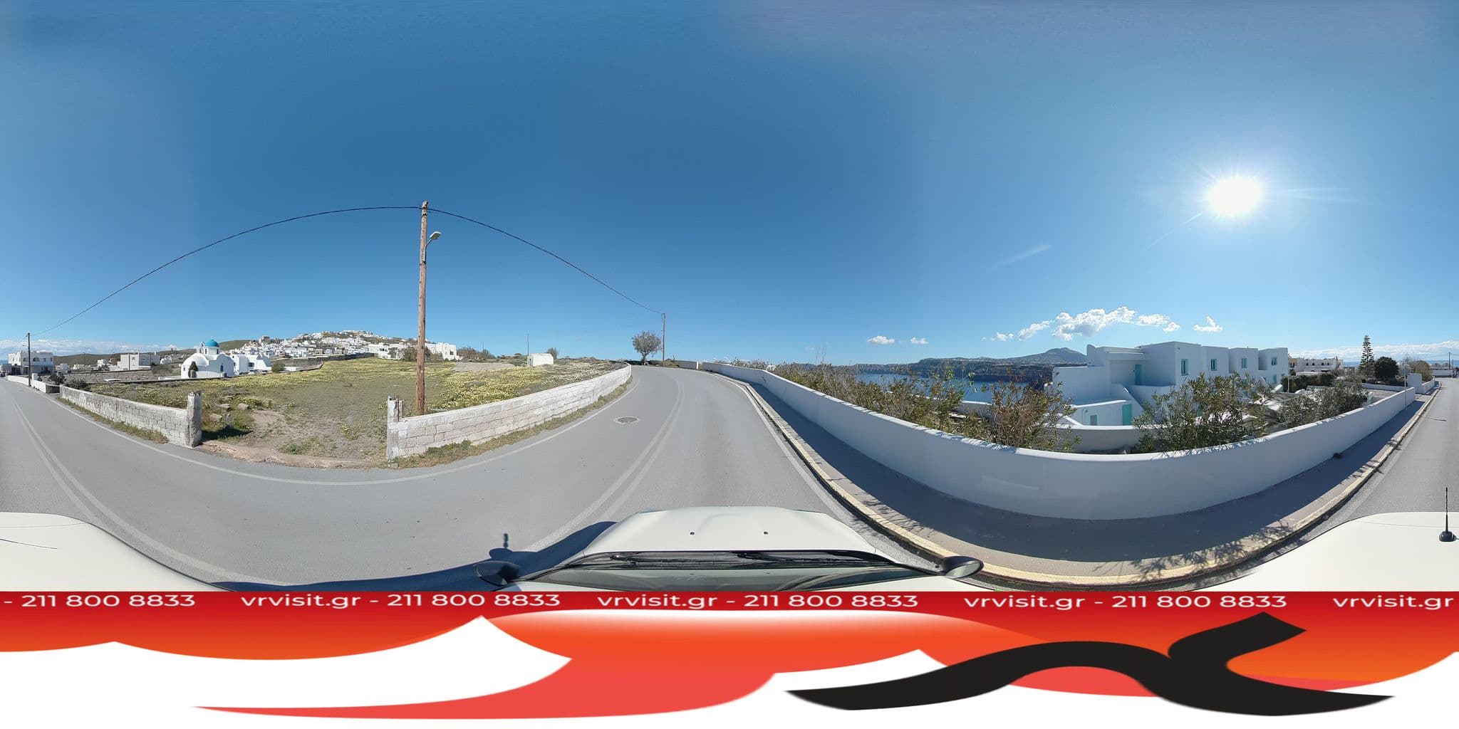 Street view near Avatar Luxury Suites Santorini, Emporeío — © VRvisit (CC BY-SA · Mapillary)