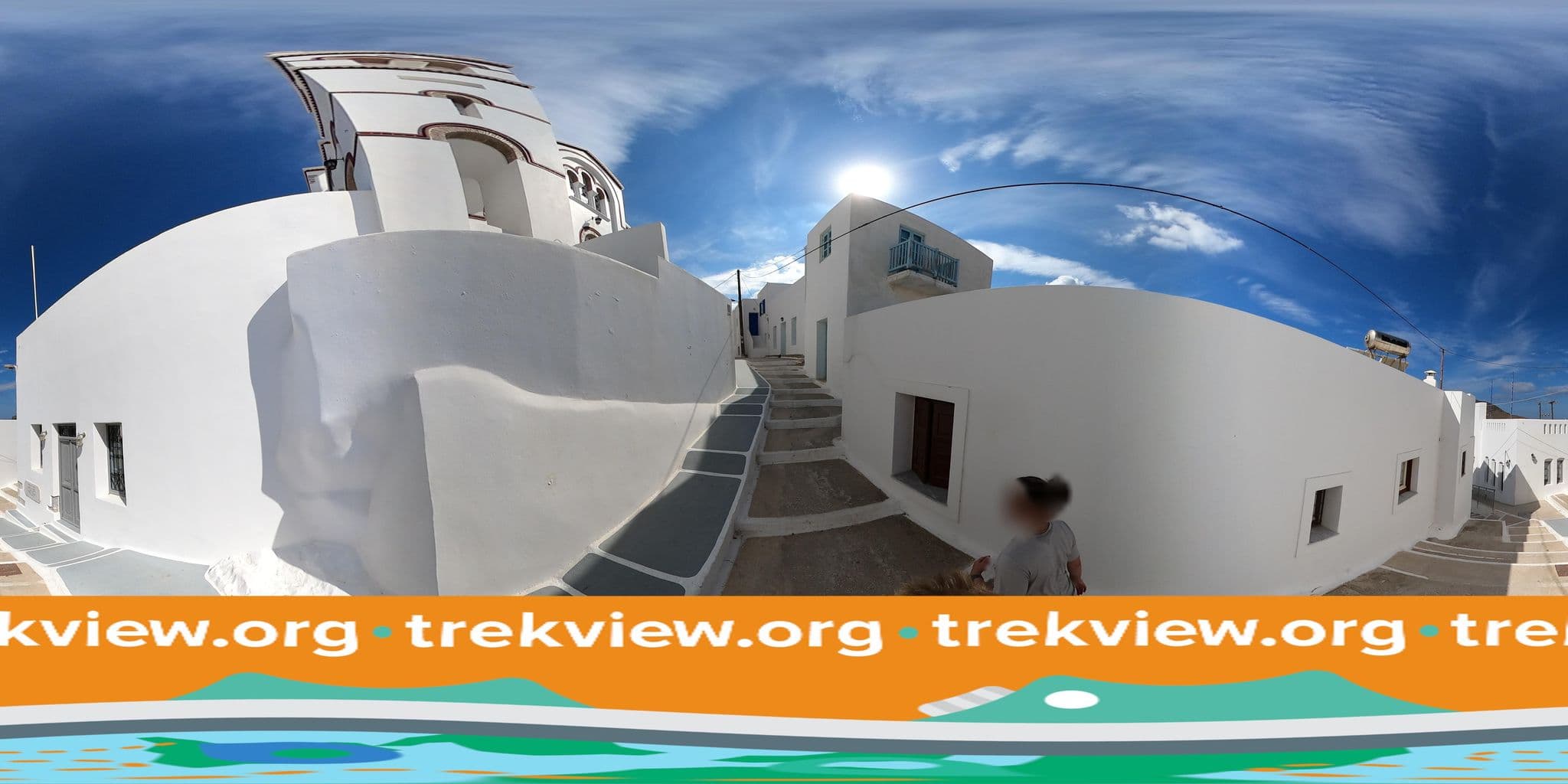 Street view near Thalassino Oneiro, Filótion — © trekviewed (CC BY-SA · Mapillary)