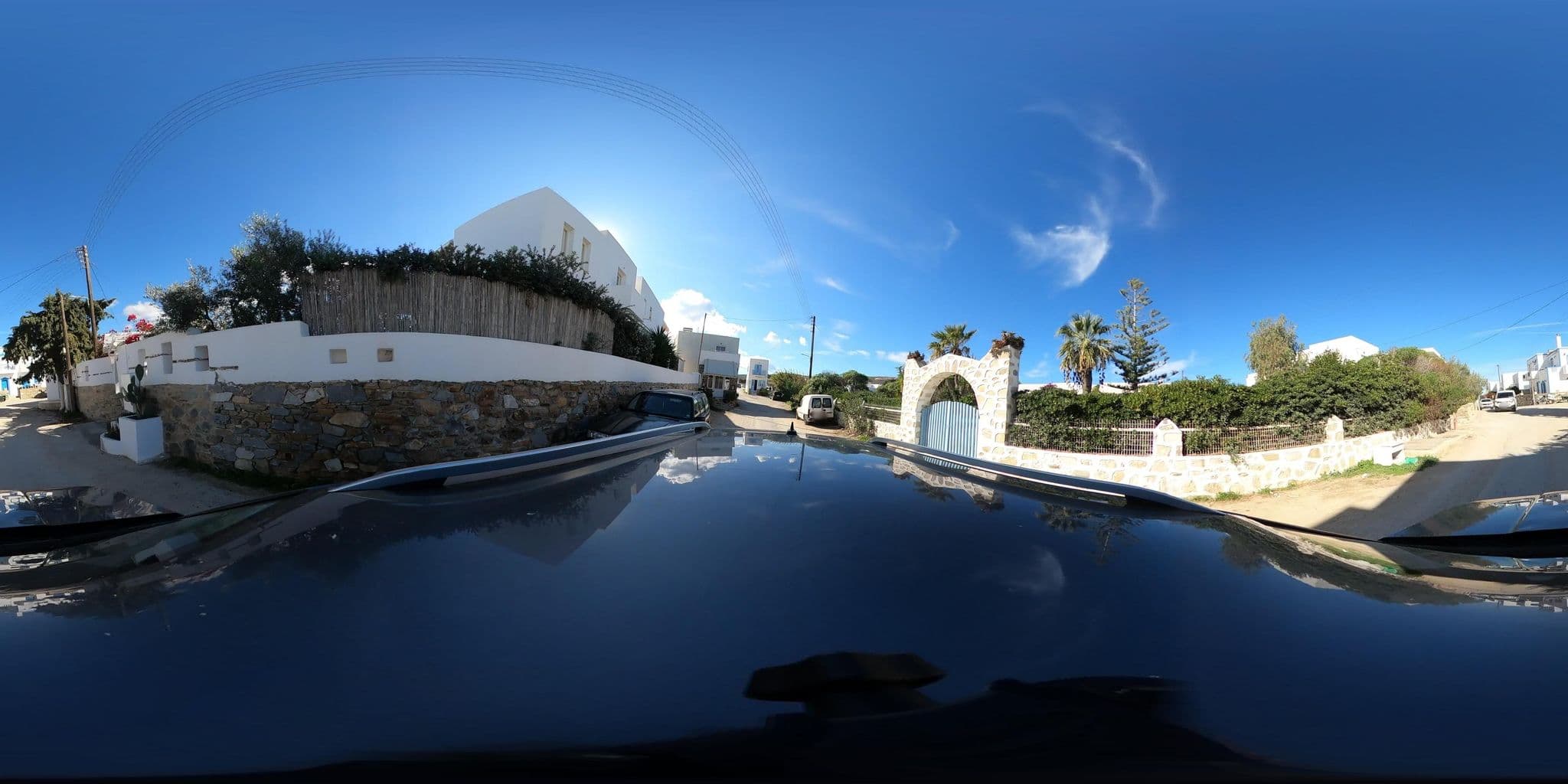 Street view near Kastro Hotel Antiparos, Páros — © RoikosSA (CC BY-SA · Mapillary)