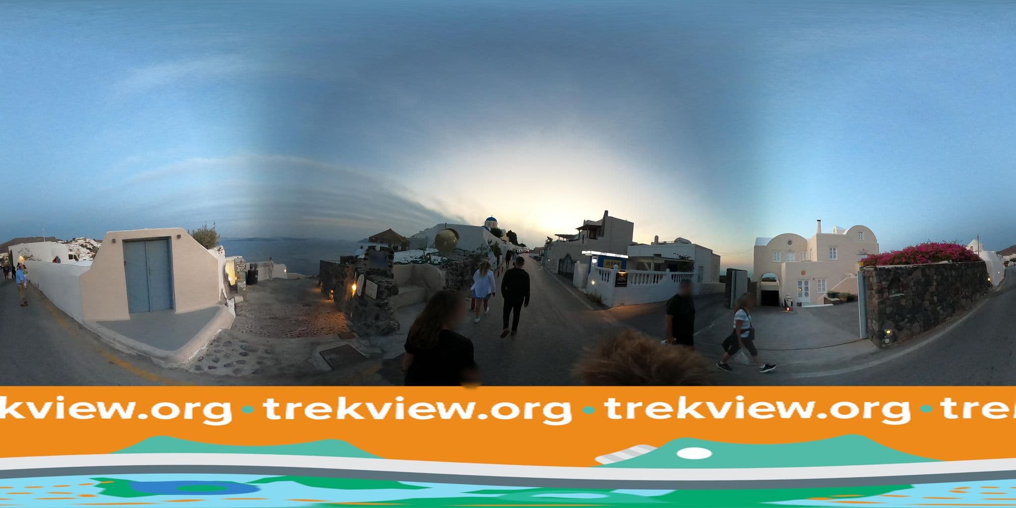 Street view near allure breeze suites, Oía — © trekviewed (CC BY-SA · Mapillary)