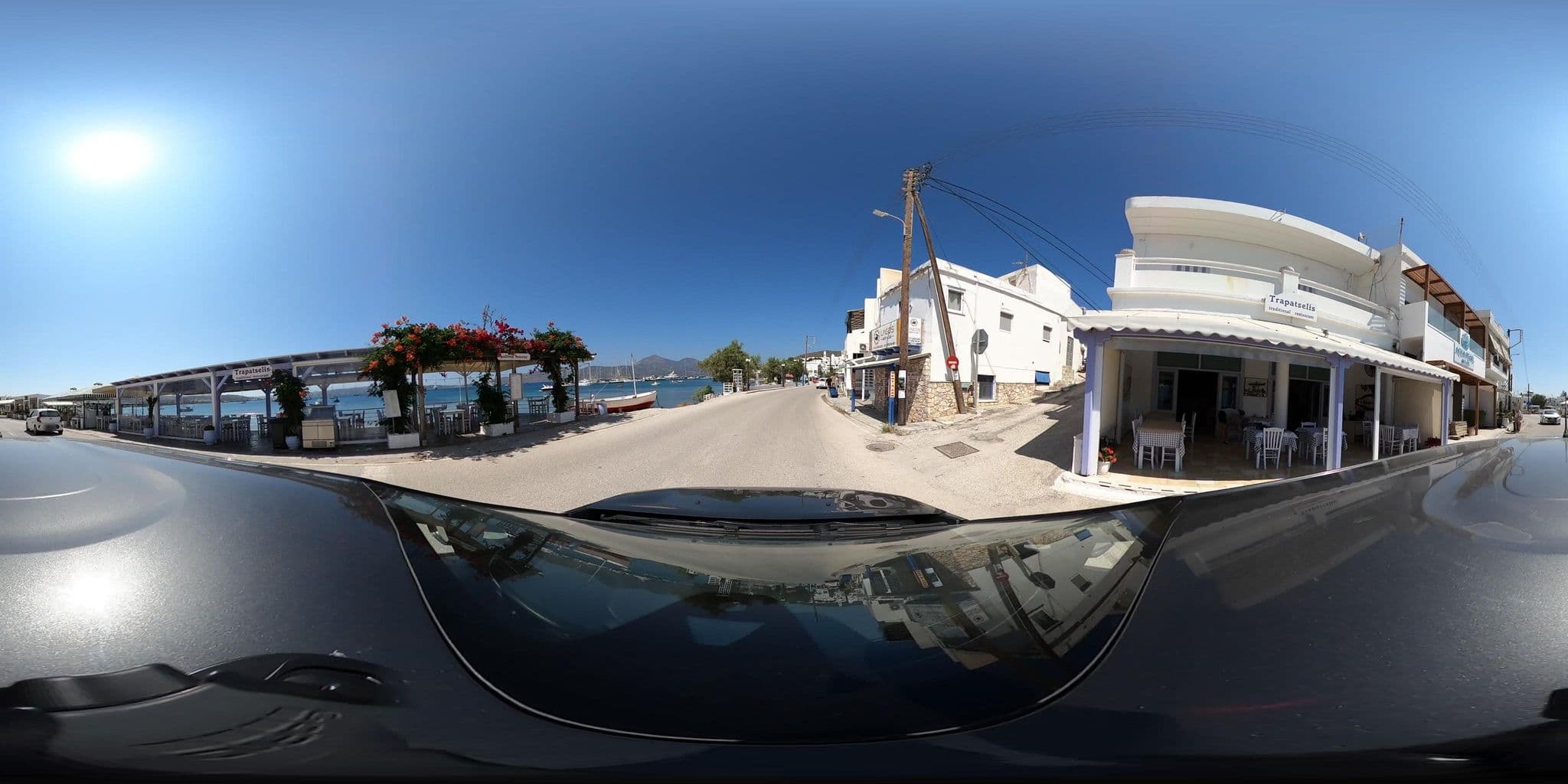 Street view near Anamnisi Apartments, Adámas — © katagrafes (CC BY-SA · Mapillary)