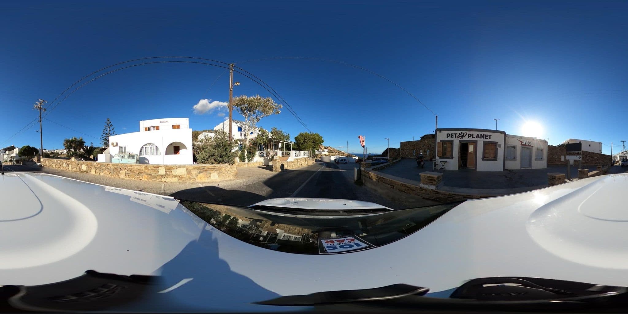 Street view near Flora Hotel, Íos — © supco_survey (CC BY-SA · Mapillary)
