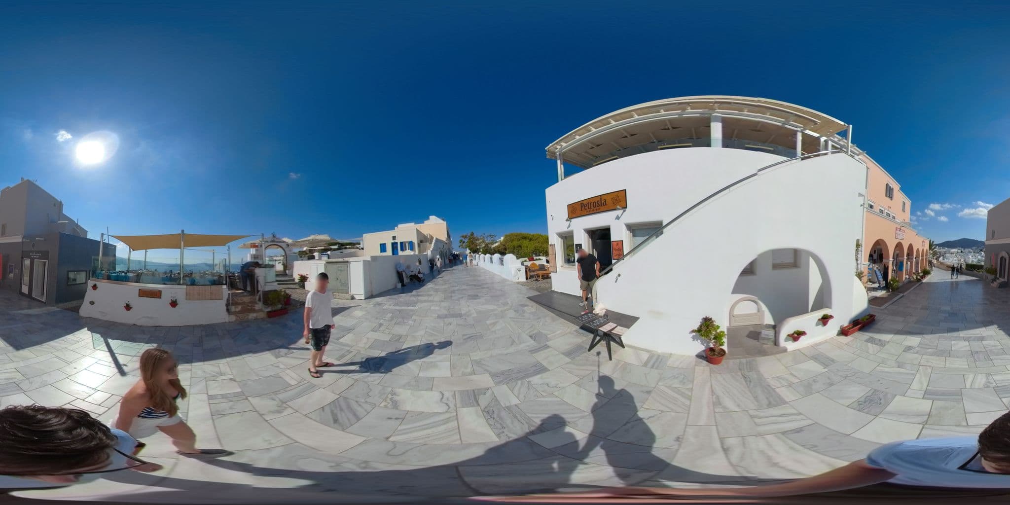 Street view near Solstice Suites Luxury, Oía — © cookry (CC BY-SA · Mapillary)