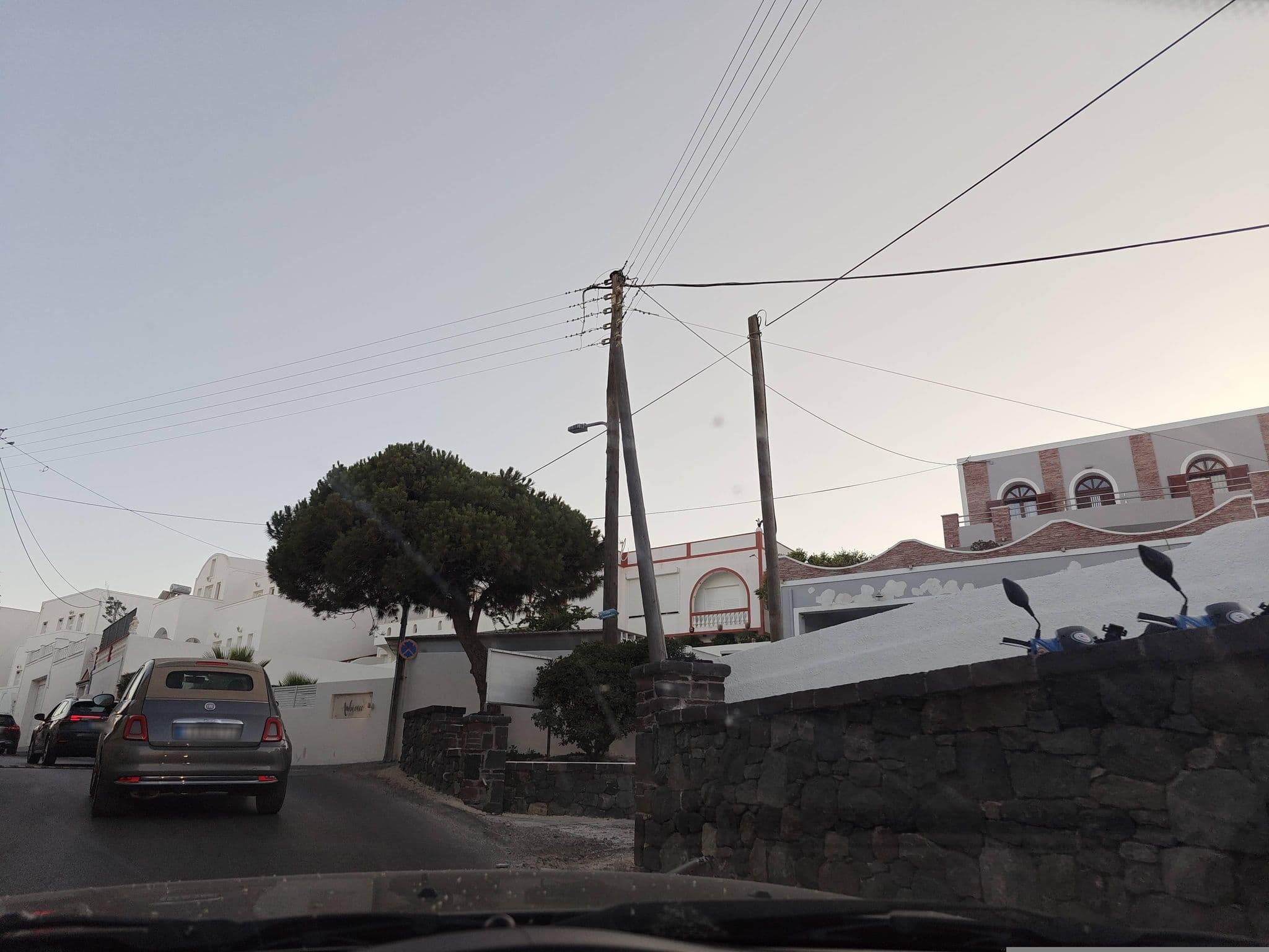 Street view near Ambience Suites, Firá — © grkpete (CC BY-SA · Mapillary)