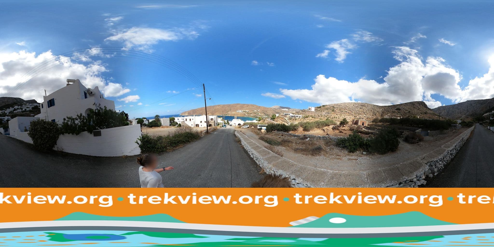 Street view near Blue Horizon Pension, Filótion — © trekviewed (CC BY-SA · Mapillary)