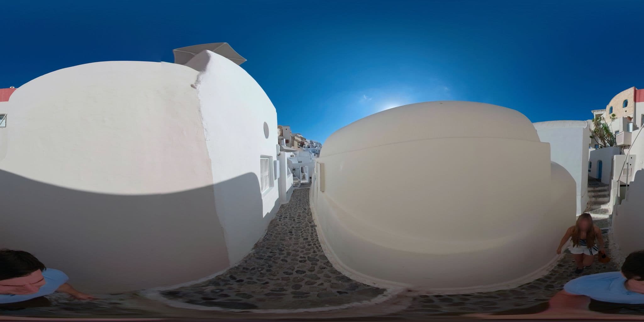 Street view near The Dream Villas, Oía — © cookry (CC BY-SA · Mapillary)