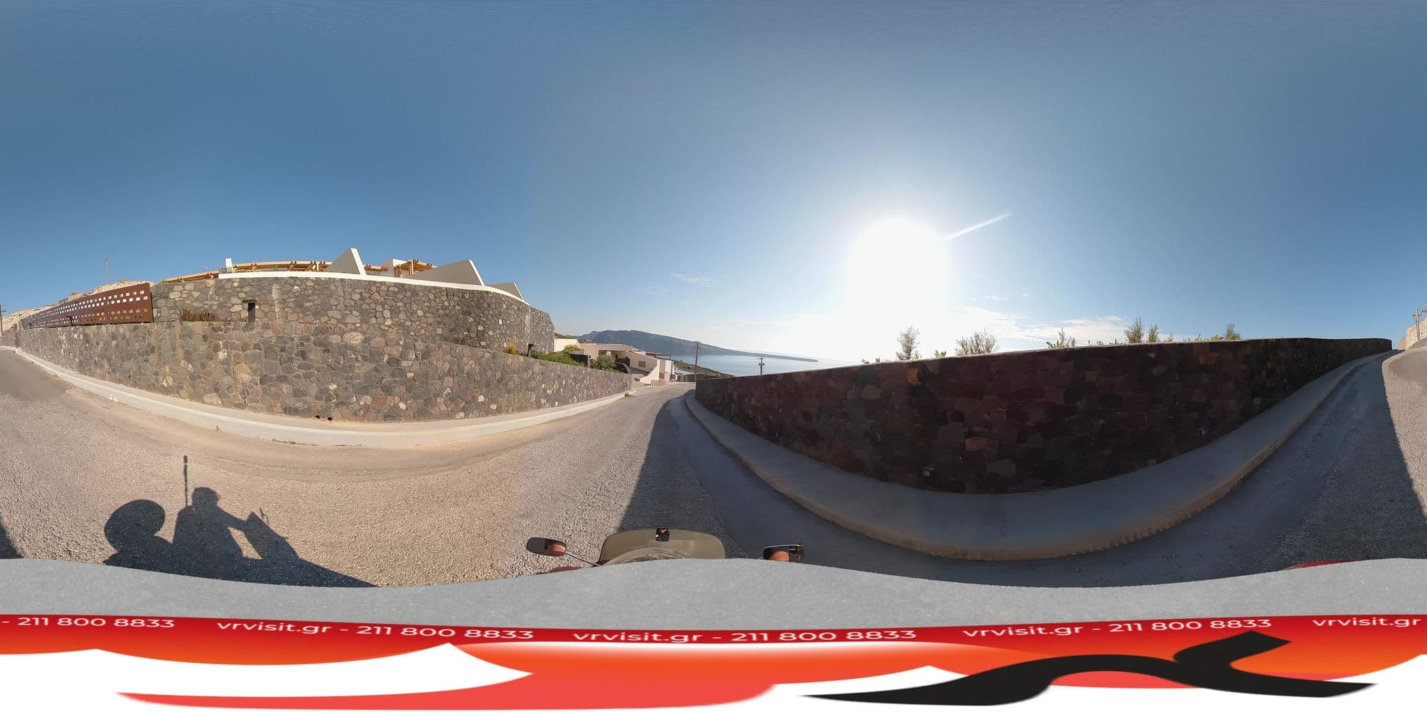 Street view near Santo Mine Oia Suites, Oía — © VRvisit (CC BY-SA · Mapillary)