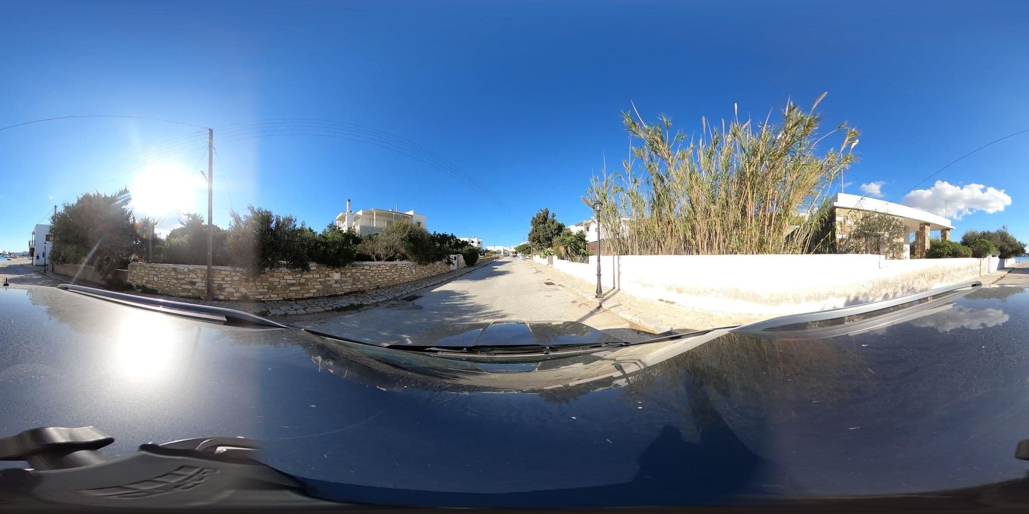 Street view near Villa del Mar, Páros — © RoikosSA (CC BY-SA · Mapillary)