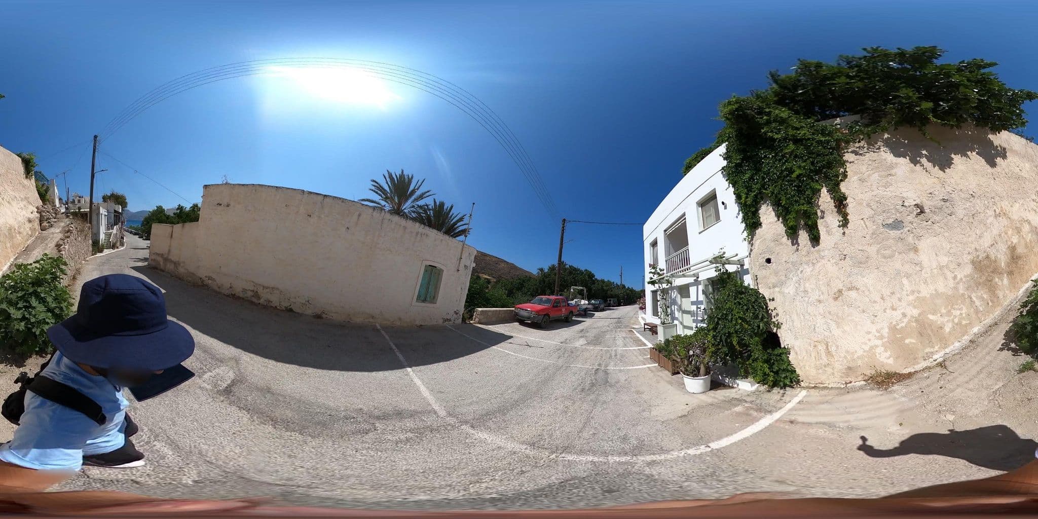 Street view near Delfini Hotel, Adámas — © katagrafes (CC BY-SA · Mapillary)