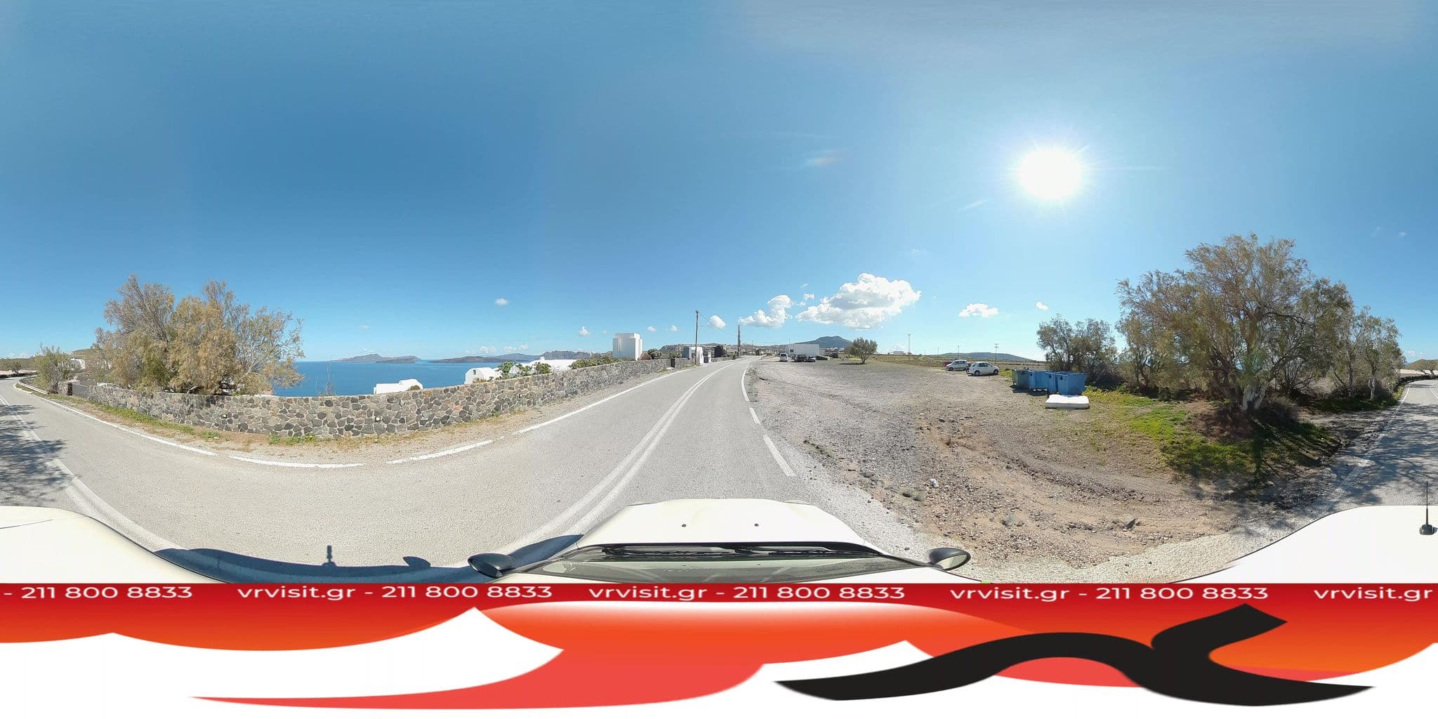 Street view near Ambassador Aegean Luxury Hotel & Suites, Emporeío — © VRvisit (CC BY-SA · Mapillary)