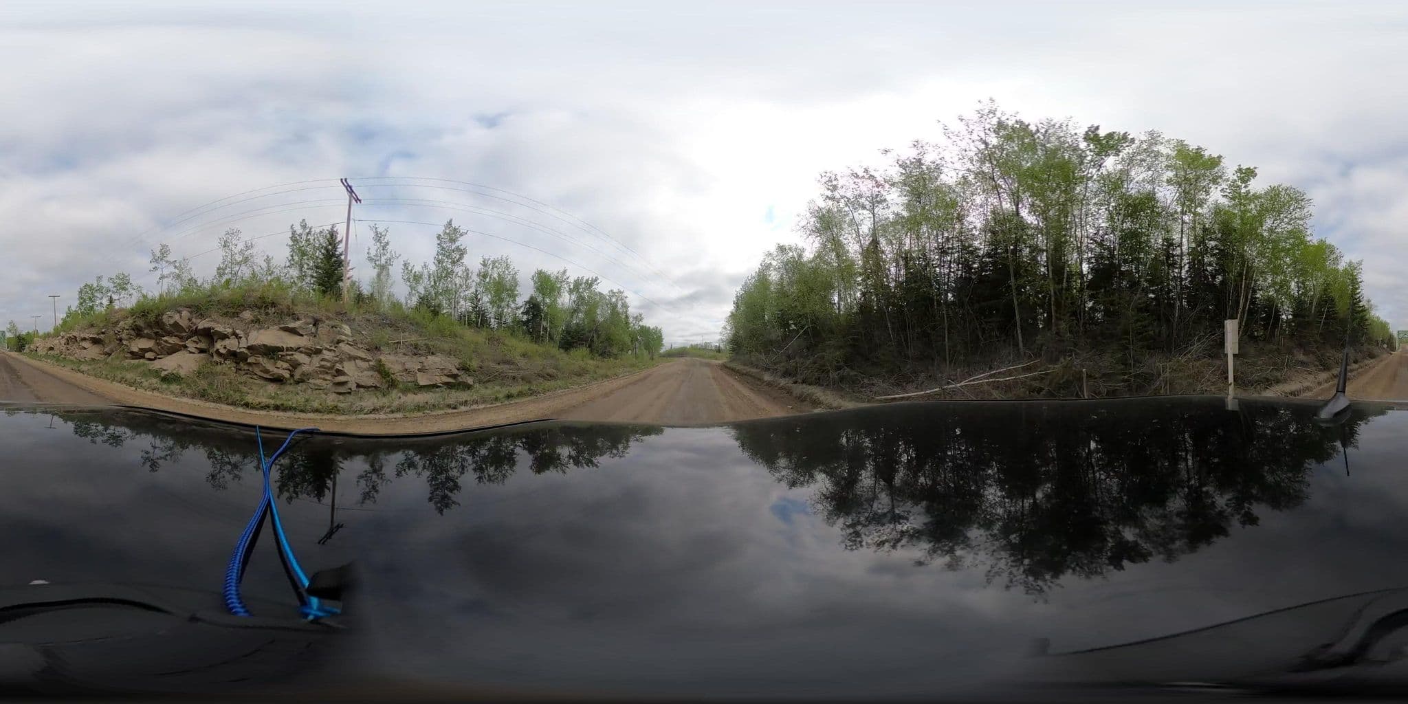 Street view near Churchill River Campground, La Ronge — © boxer123 (CC BY-SA · Mapillary)