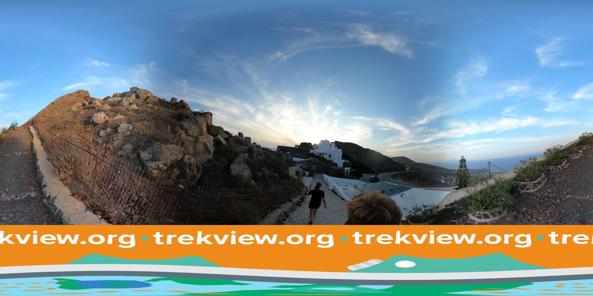 Street view near Infinity Pool, Oía — © trekviewed (CC BY-SA · Mapillary)