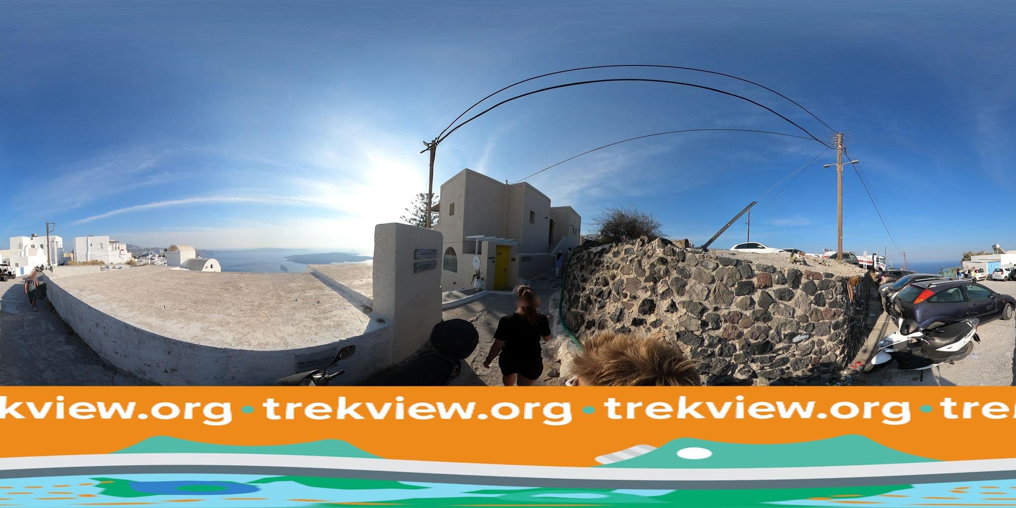 Street view near Blue Dolphins, Firá — © trekviewed (CC BY-SA · Mapillary)