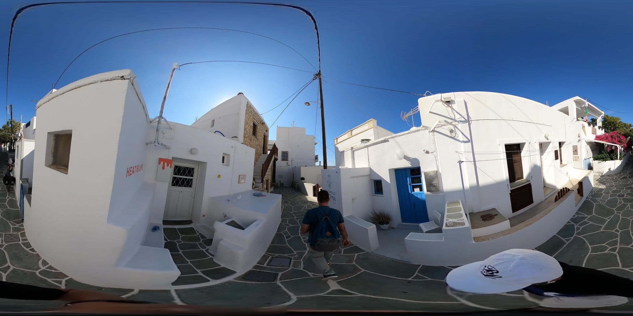 Street view near Antheia Hotel, Íos — © supco_survey (CC BY-SA · Mapillary)