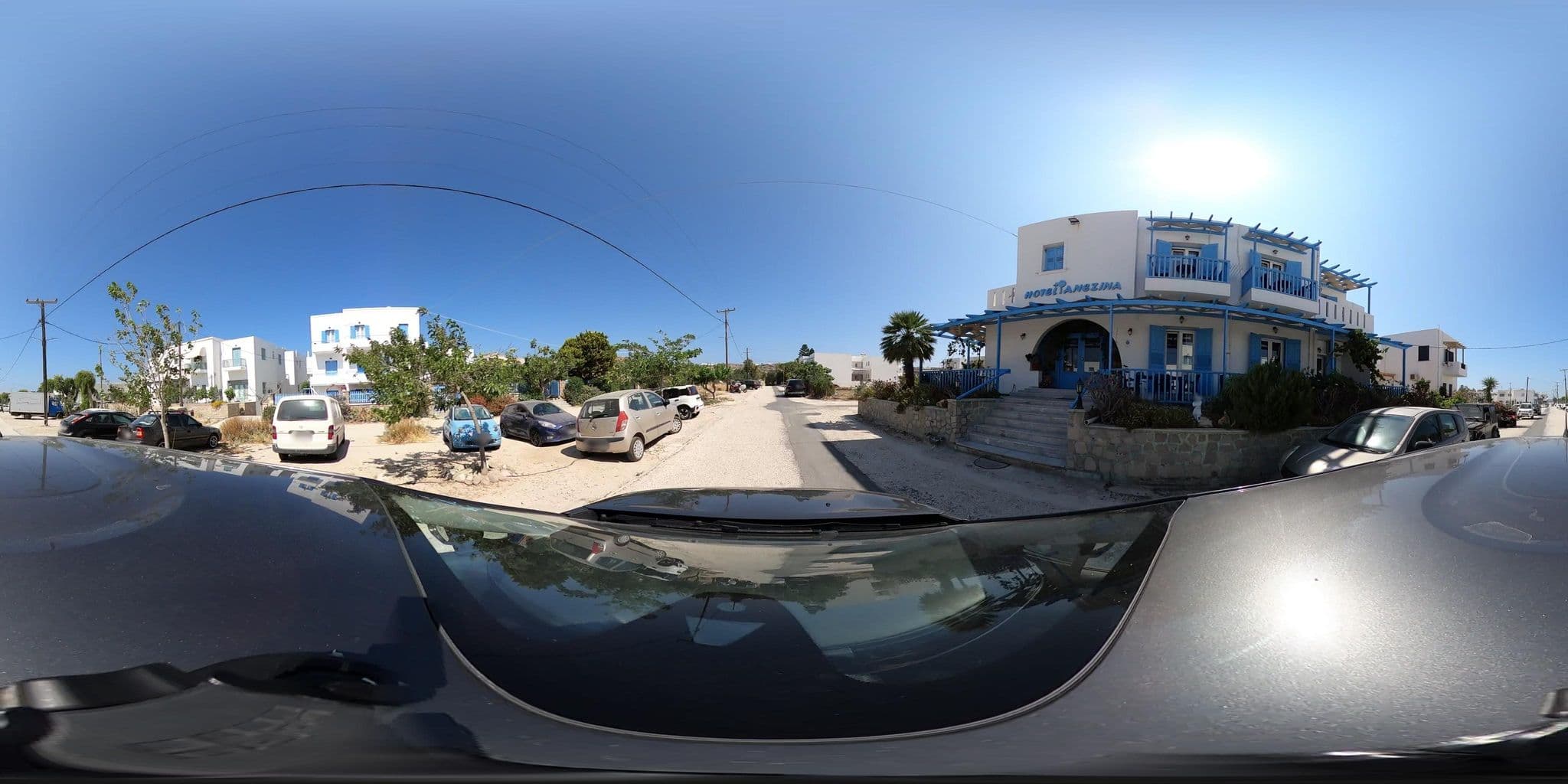 Street view near Anezina Hotel, Adámas — © katagrafes (CC BY-SA · Mapillary)