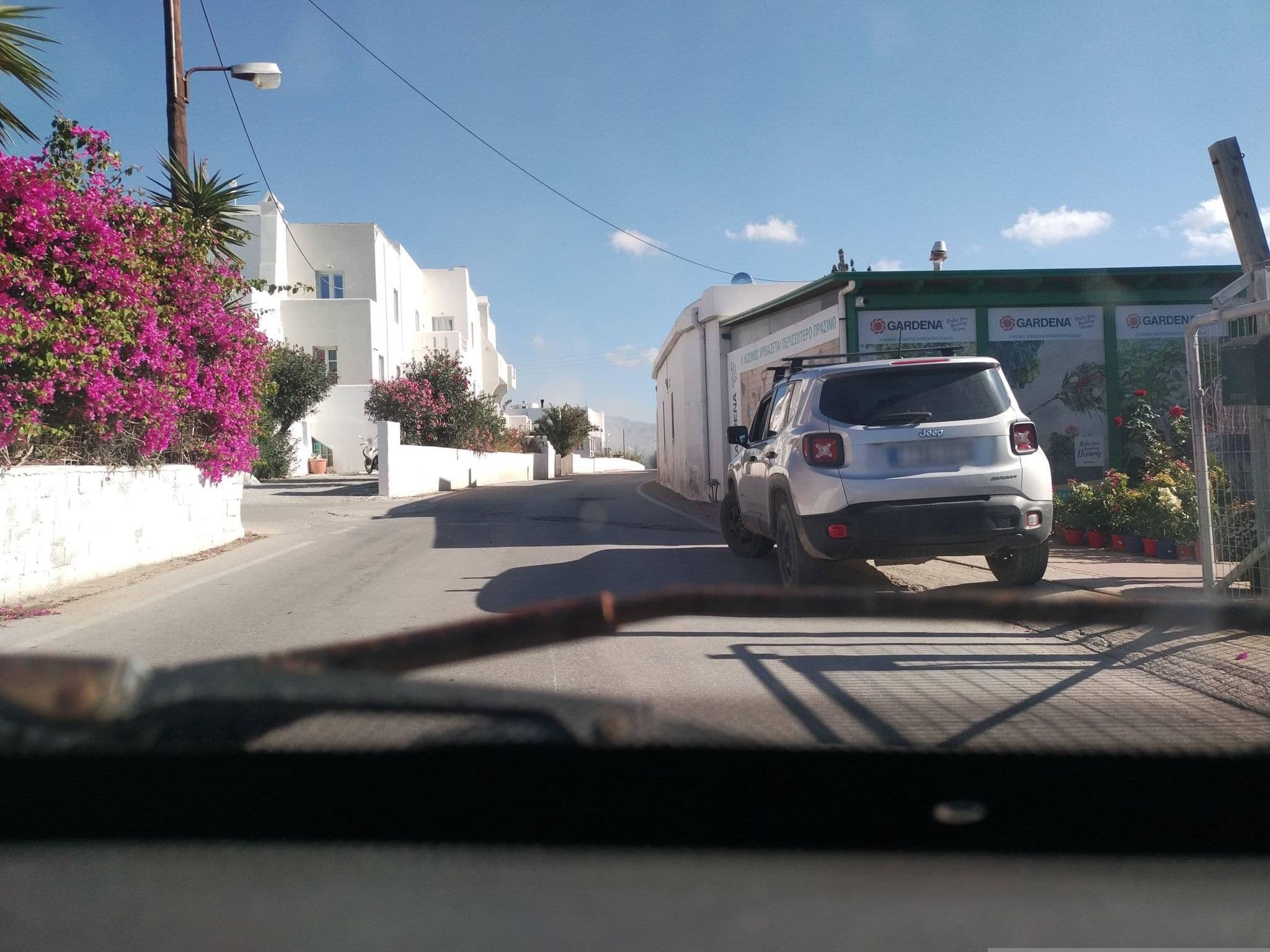 Street view near Saint Vlassis Hotel Νάξος, Náxos — © Bordkatze (CC BY-SA · Mapillary)