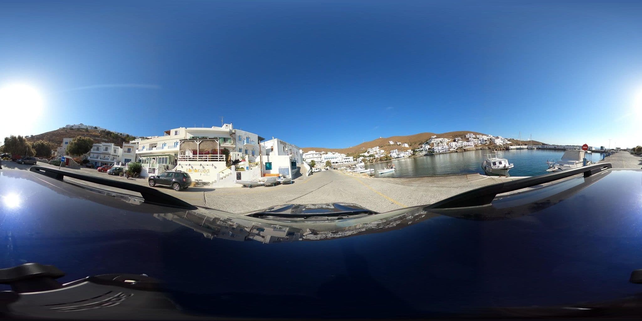 Street view near Karlos Rent Rooms, Astypálaia — © supco_survey (CC BY-SA · Mapillary)