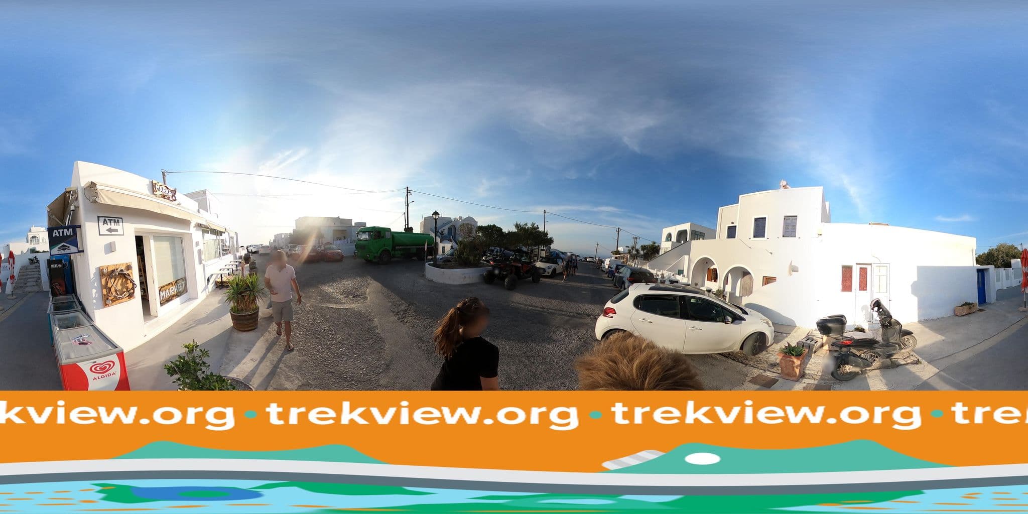 Street view near Caldera's Majesty, Firá — © trekviewed (CC BY-SA · Mapillary)