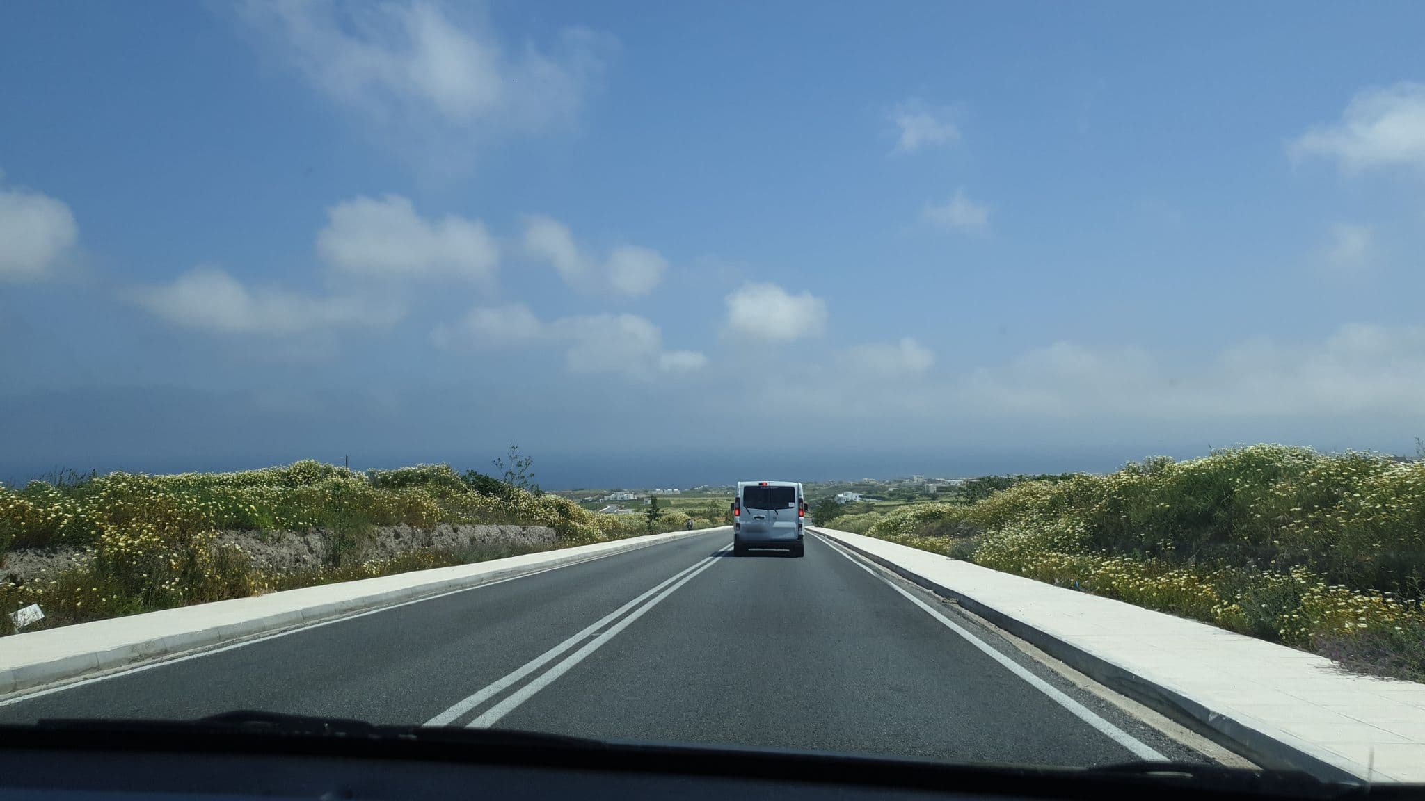 Street view near Sea & Sand Villas, Firá — © giannis (CC BY-SA · Mapillary)