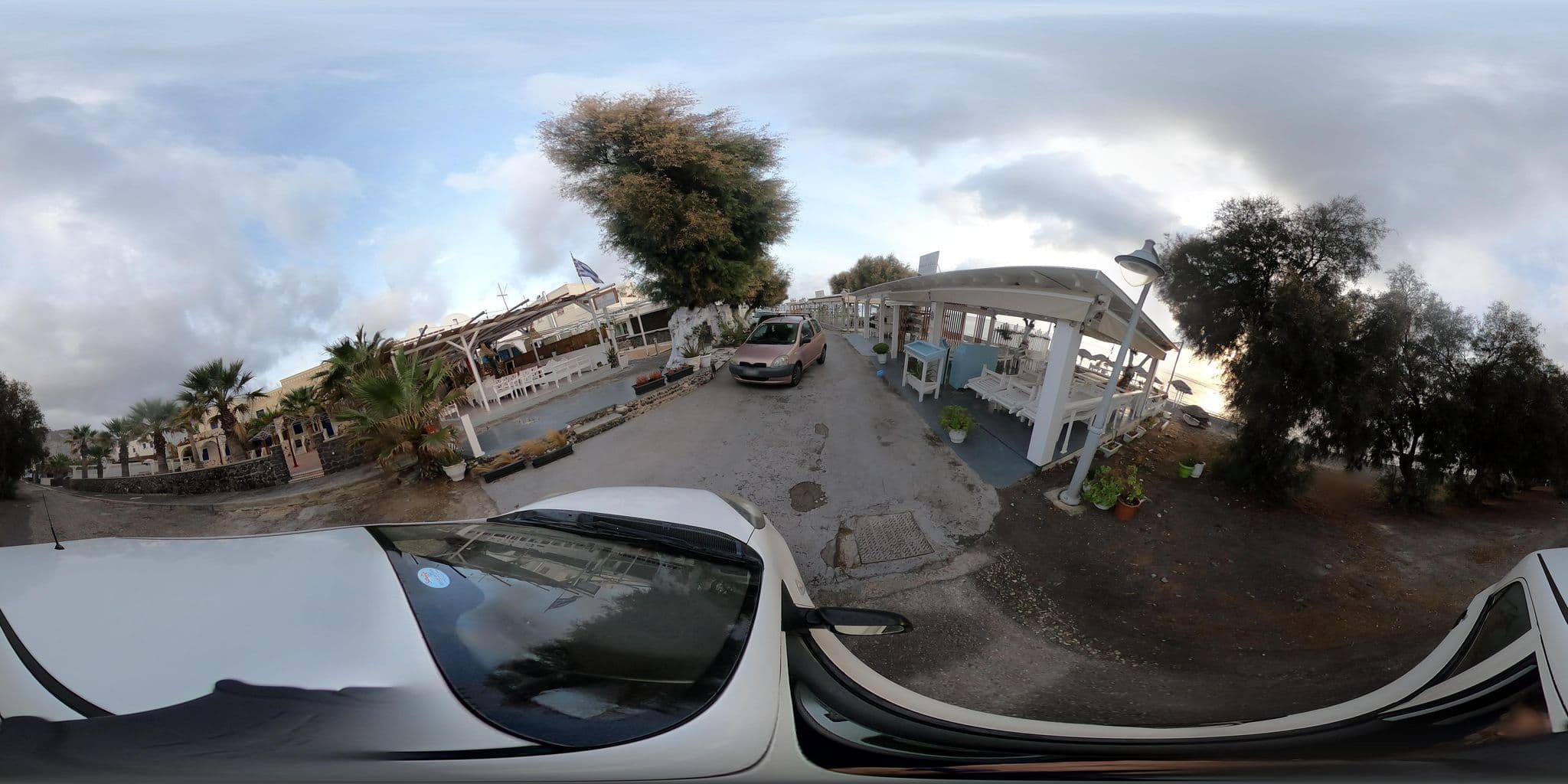 Street view near Boathouse Hotel, Mesariá — © efikour (CC BY-SA · Mapillary)