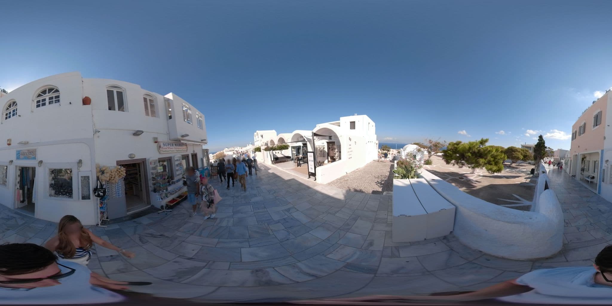 Street view near Canaves Oia Sunday Suites, Oía — © cookry (CC BY-SA · Mapillary)