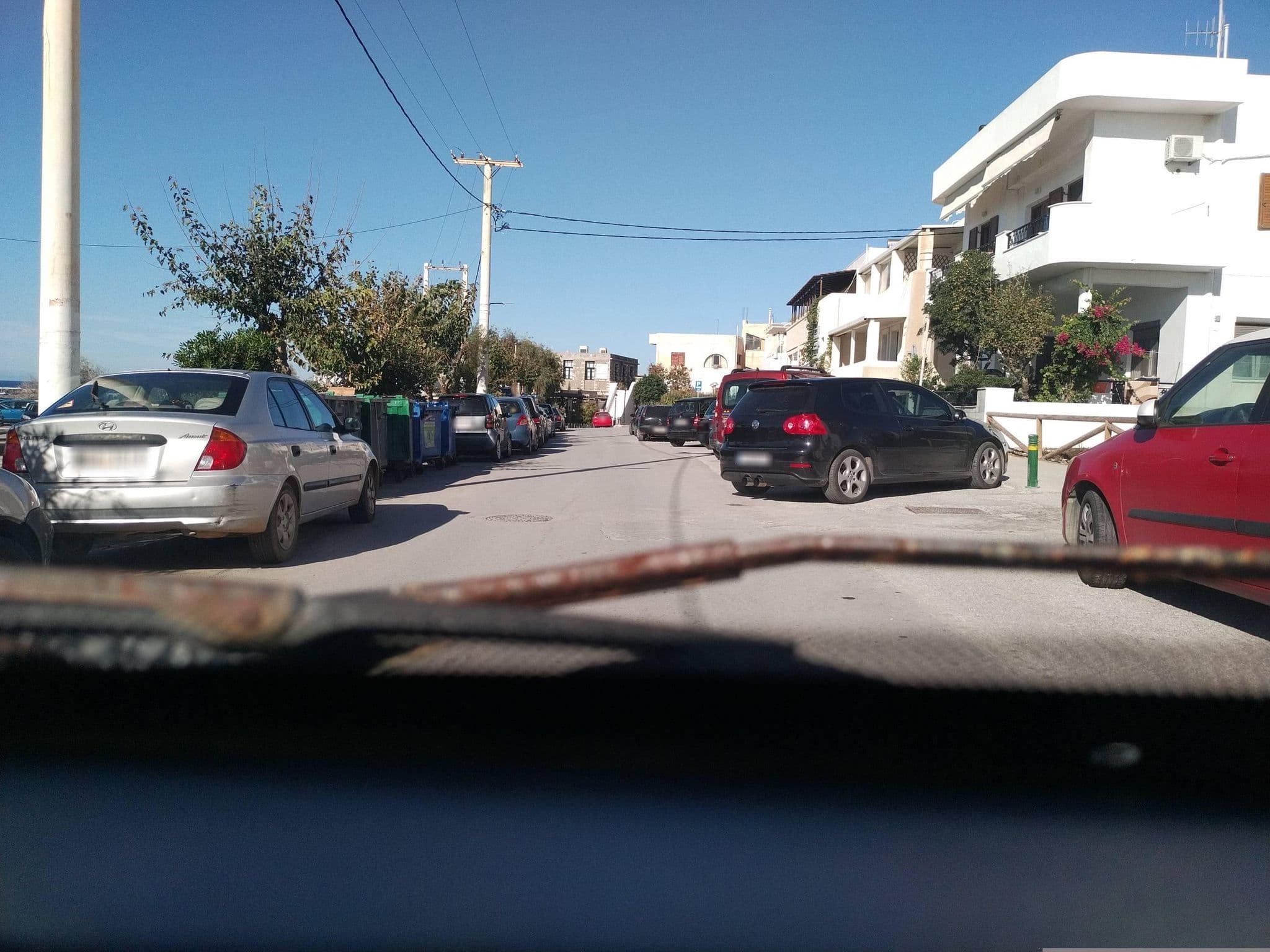 Street view near Naxos Sun Apartments, Náxos — © Bordkatze (CC BY-SA · Mapillary)