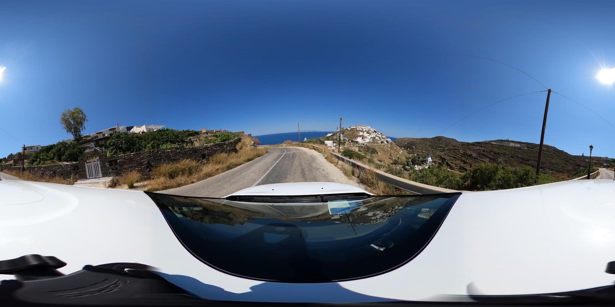 Street view near Αγνάντι παραδοσιακό, Páros — © katagrafes (CC BY-SA · Mapillary)