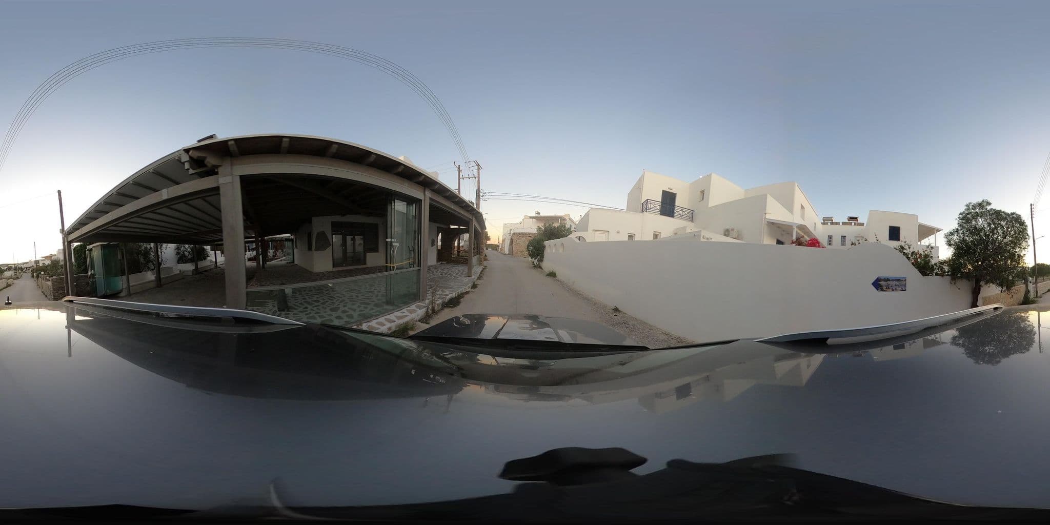 Street view near Argo Pension, Páros — © RoikosSA (CC BY-SA · Mapillary)